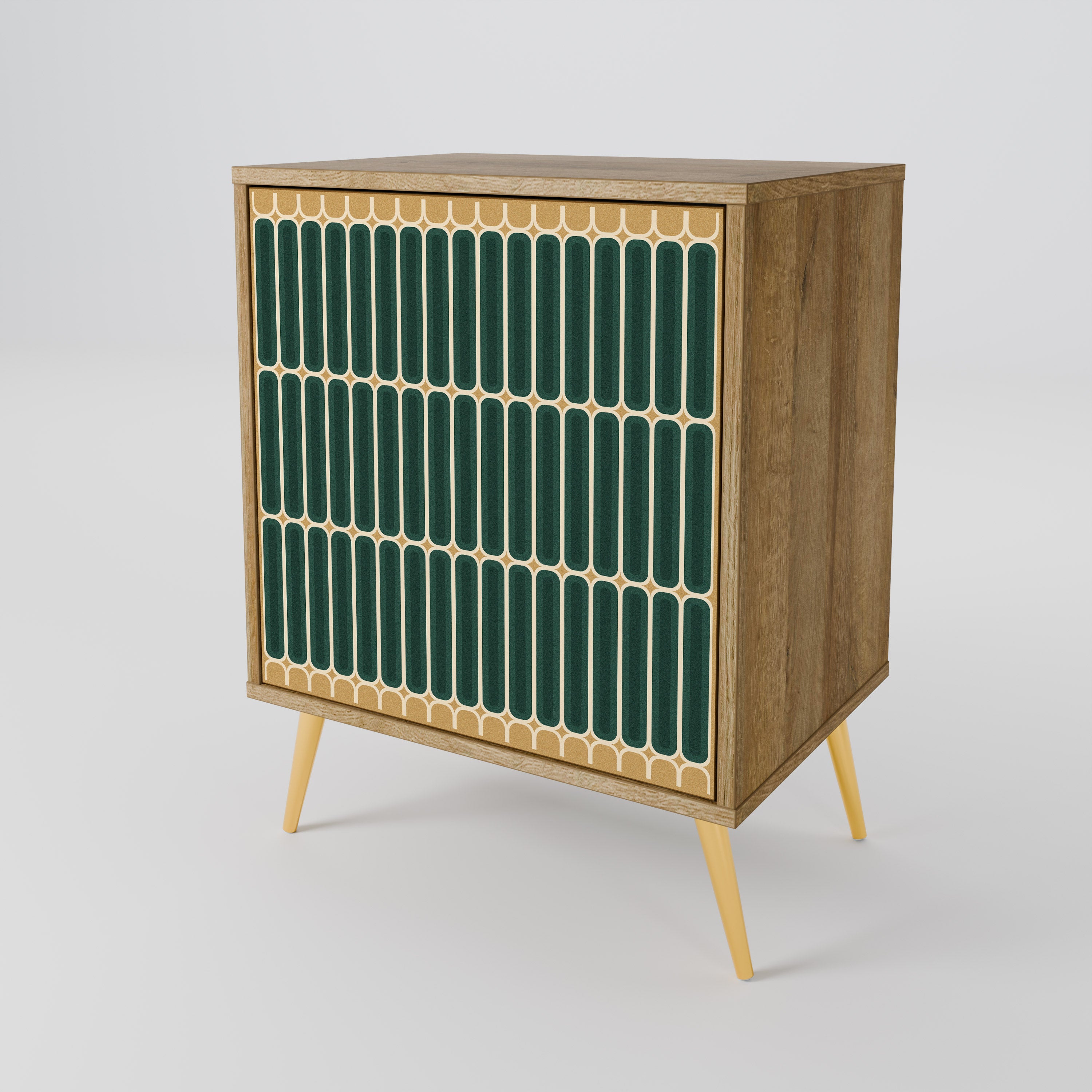 ILUSION GATE Sideboard mit 1 Tür in Eiche-Optik