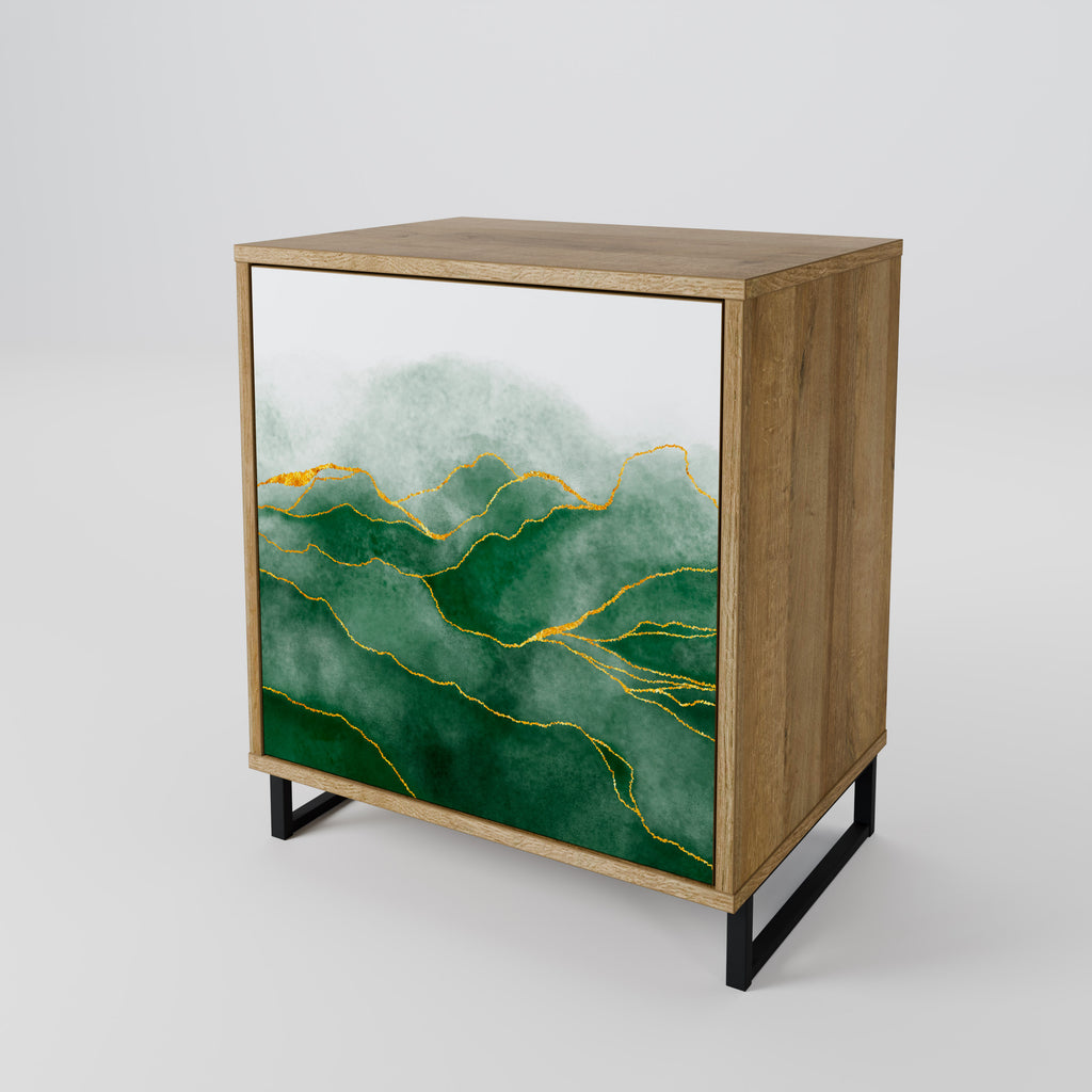 EXPENSIVE NATURE Sideboard mit 1 Tür in Eiche-Optik