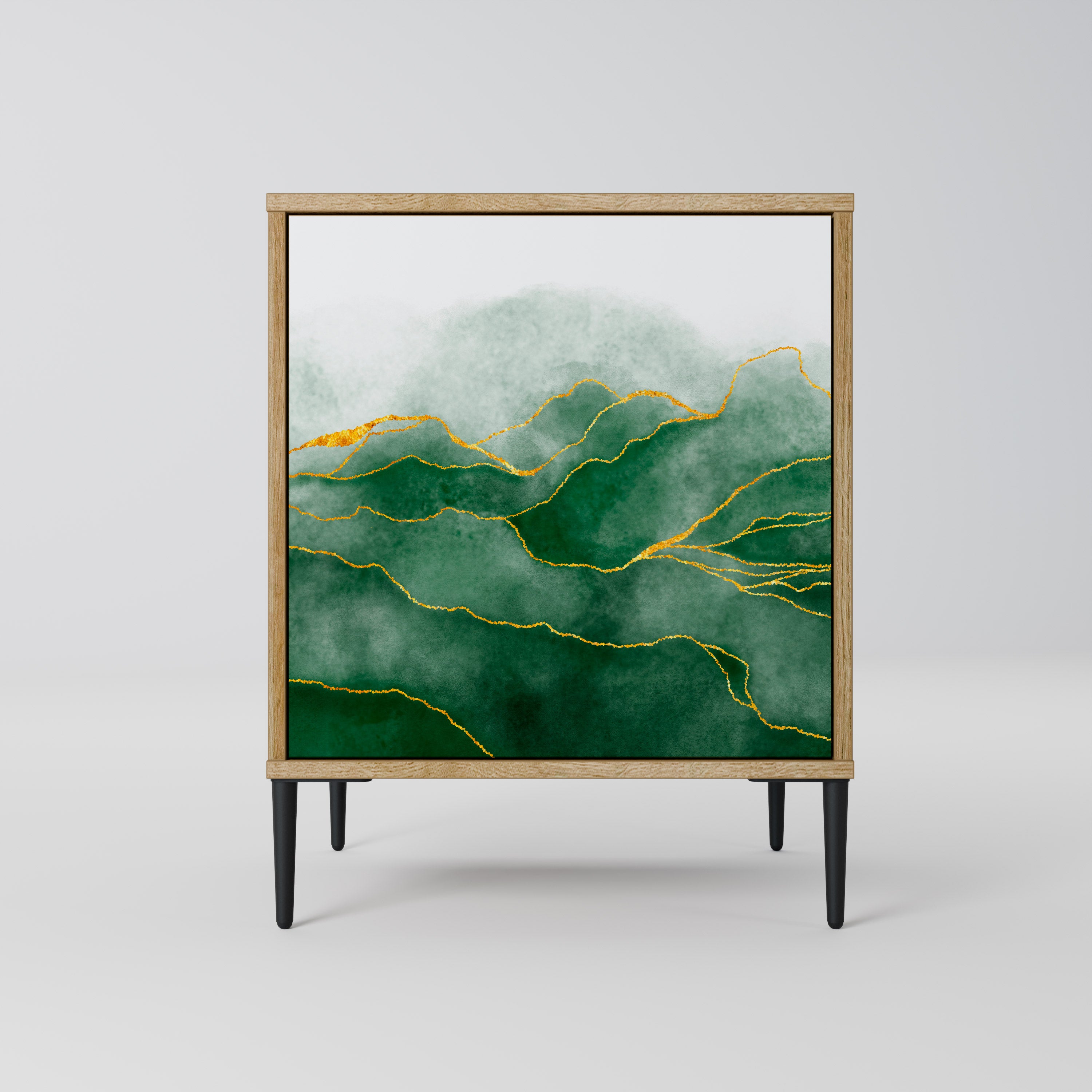 EXPENSIVE NATURE Sideboard mit 1 Tür in Eiche-Optik