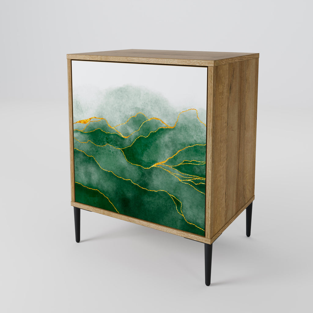 EXPENSIVE NATURE Sideboard mit 1 Tür in Eiche-Optik