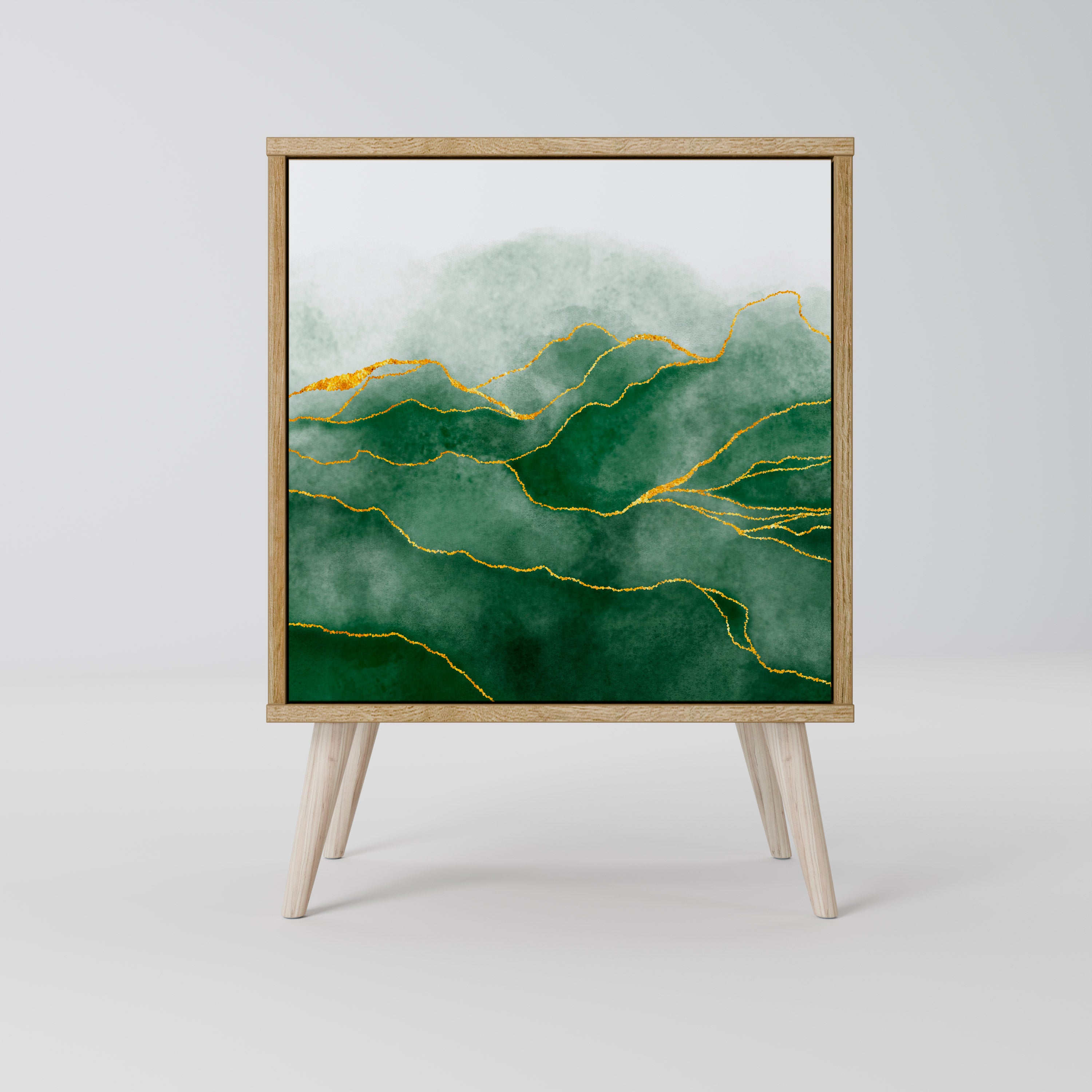 EXPENSIVE NATURE Sideboard mit 1 Tür in Eiche-Optik