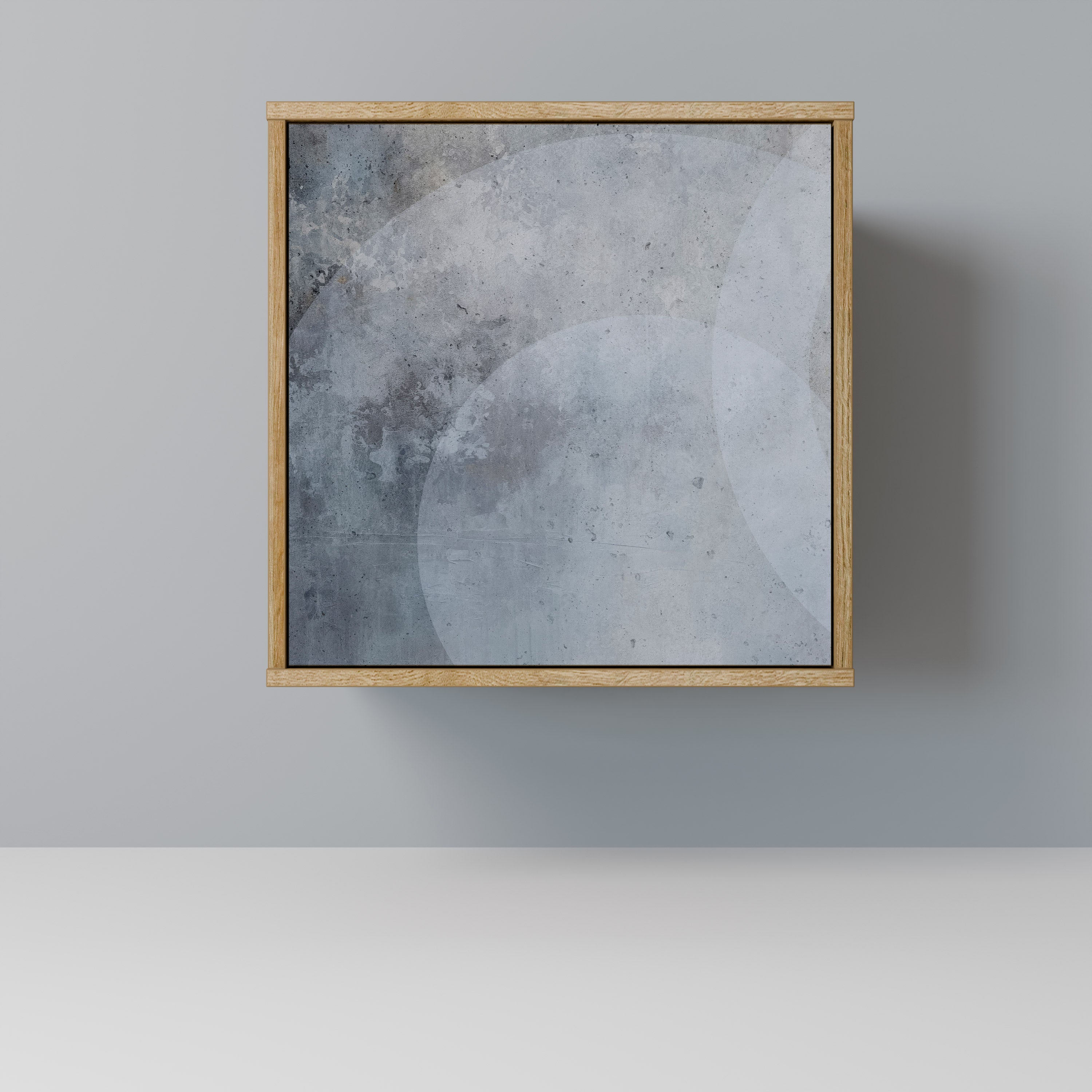 MUTED ARC Sideboard mit 1 Tür in Eiche-Optik