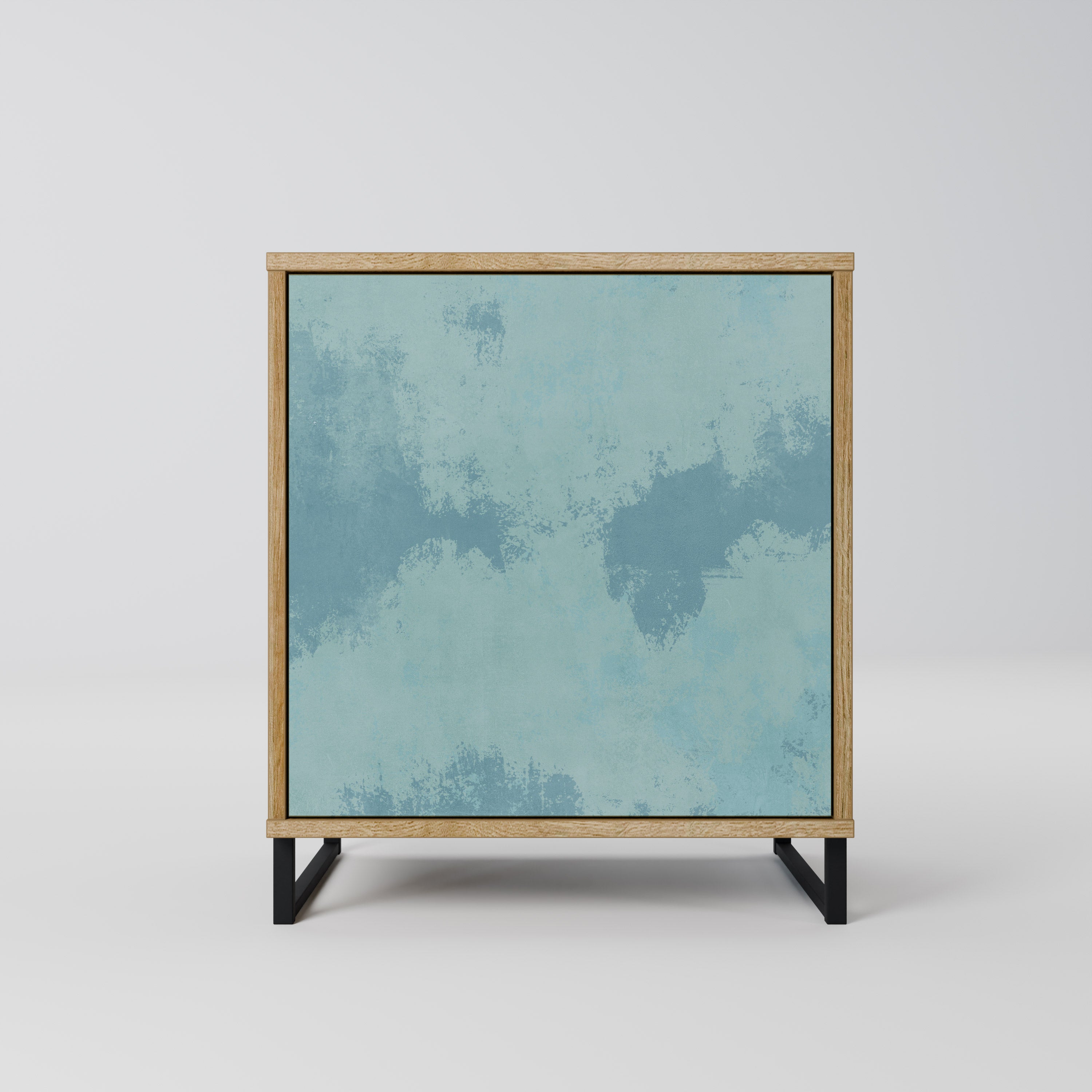 SKY WASH Sideboard mit 1 Tür in Eiche-Optik