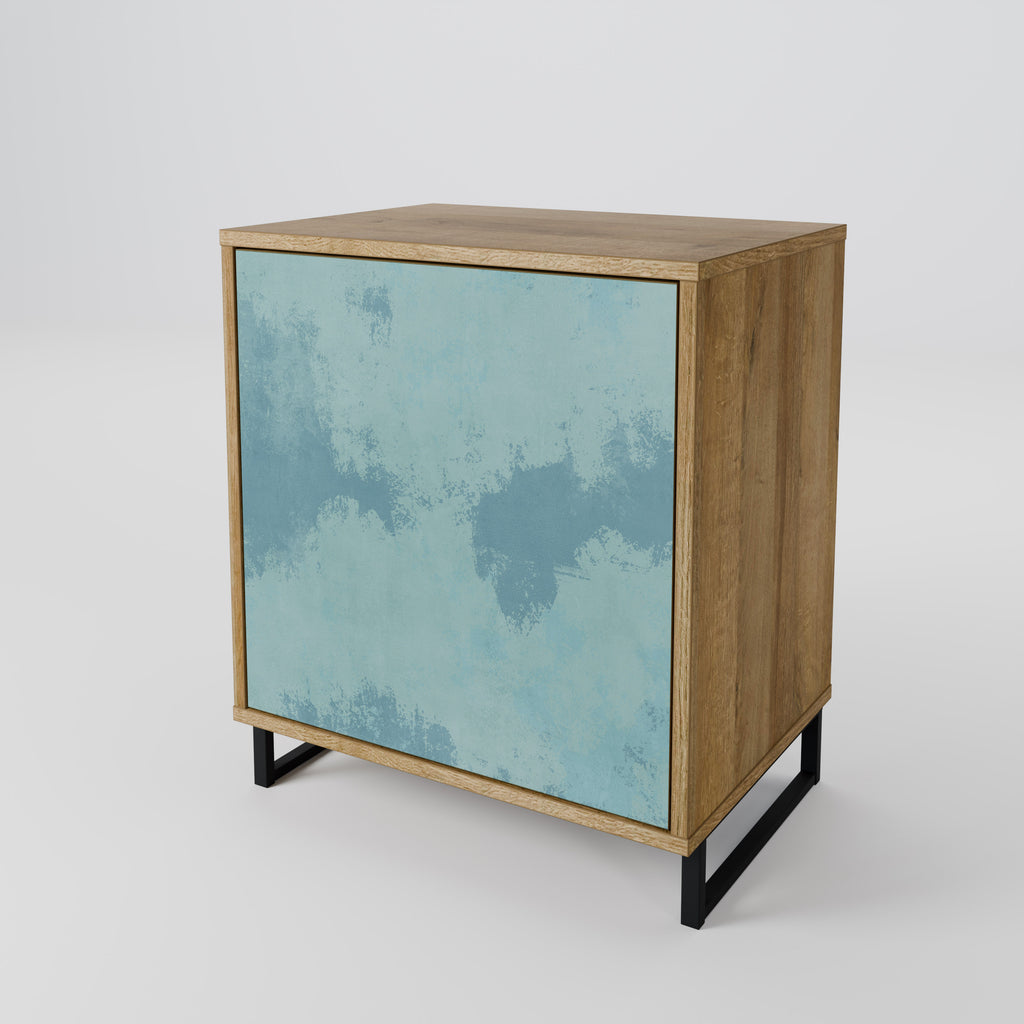 SKY WASH Sideboard mit 1 Tür in Eiche-Optik