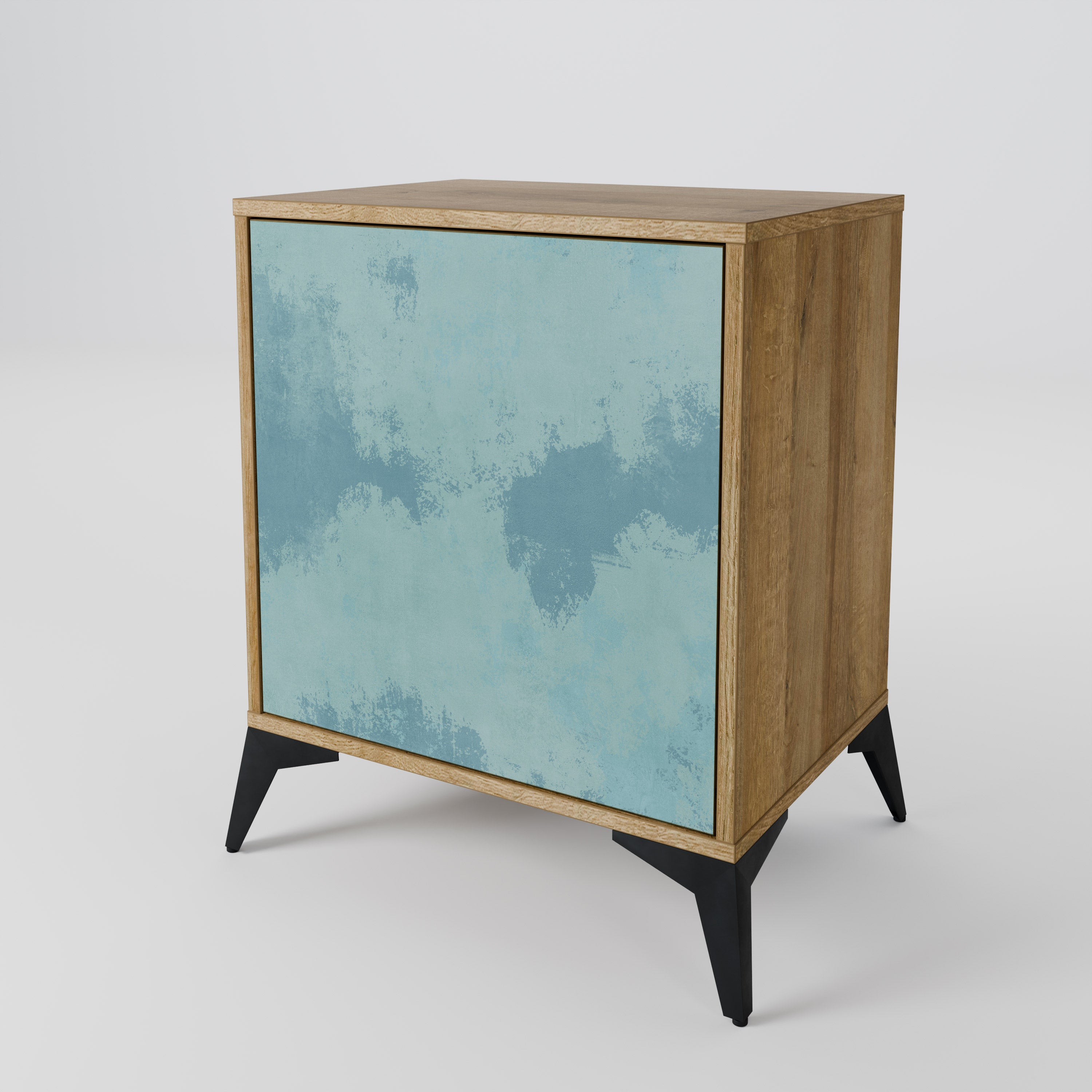 SKY WASH Sideboard mit 1 Tür in Eiche-Optik