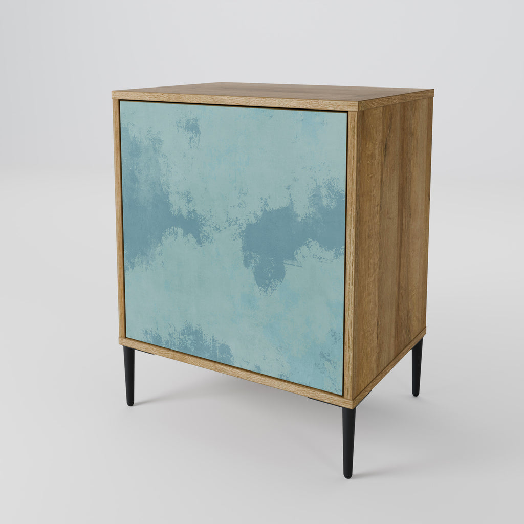 SKY WASH Sideboard mit 1 Tür in Eiche-Optik