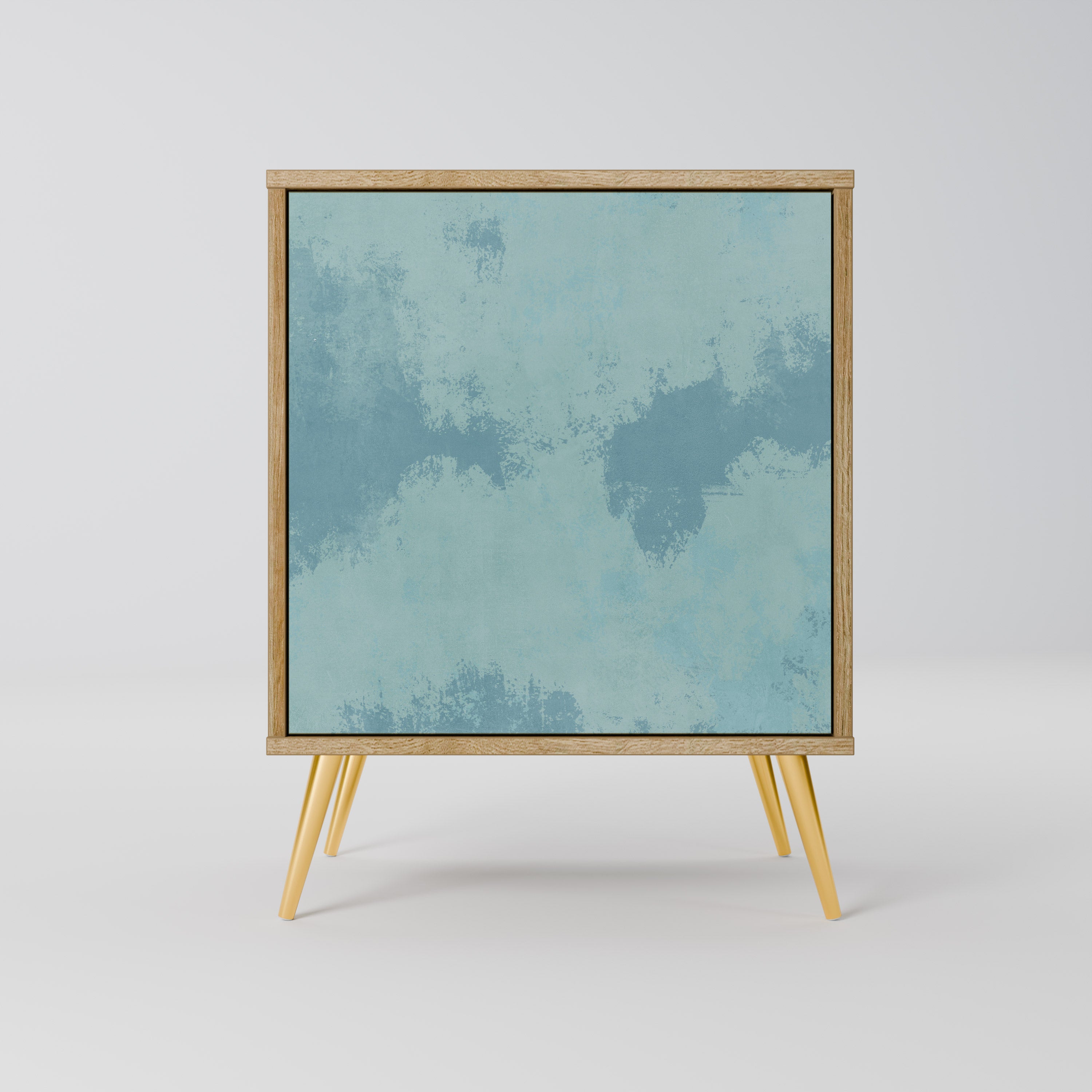 SKY WASH Sideboard mit 1 Tür in Eiche-Optik