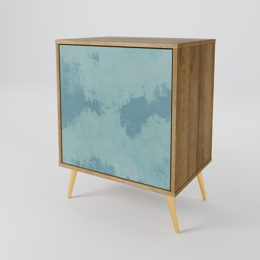 SKY WASH Sideboard mit 1 Tür in Eiche-Optik