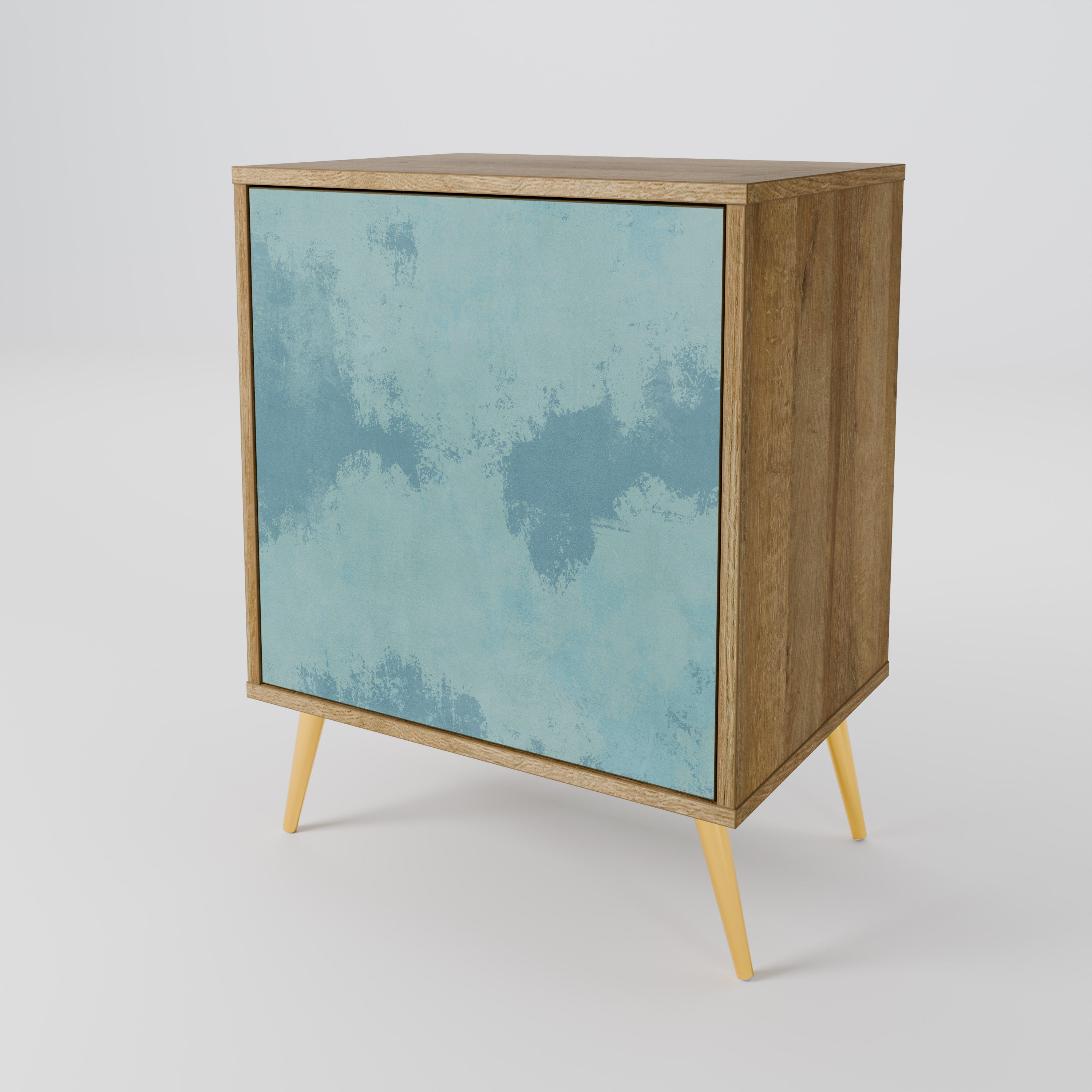 SKY WASH Sideboard mit 1 Tür in Eiche-Optik