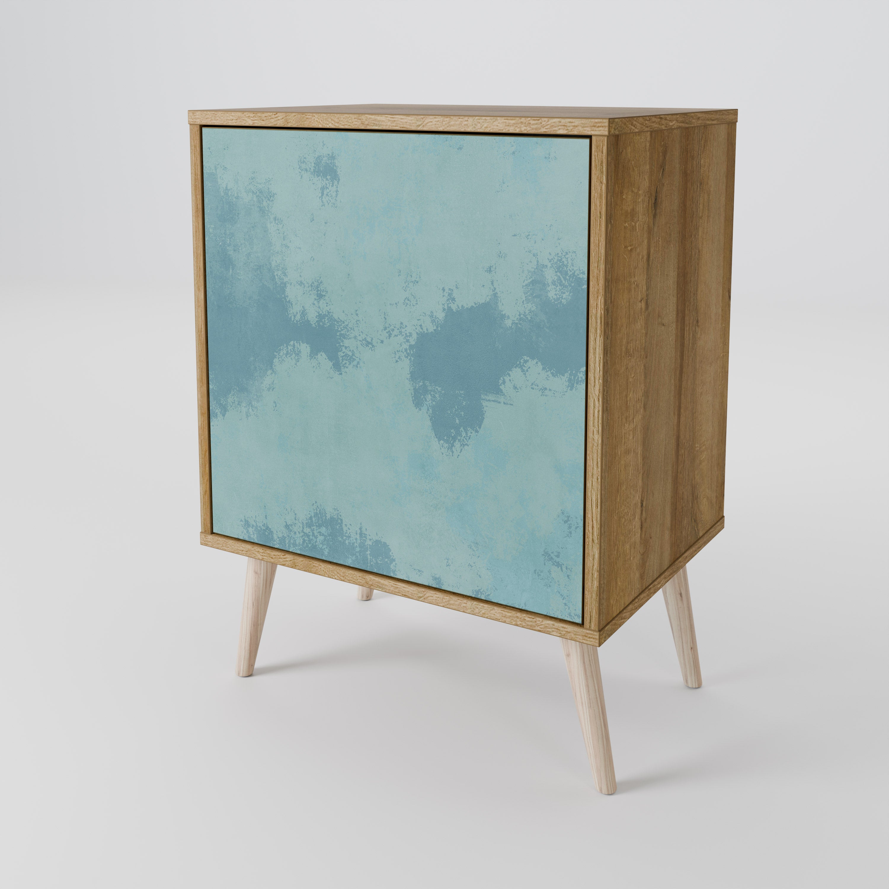 SKY WASH Sideboard mit 1 Tür in Eiche-Optik