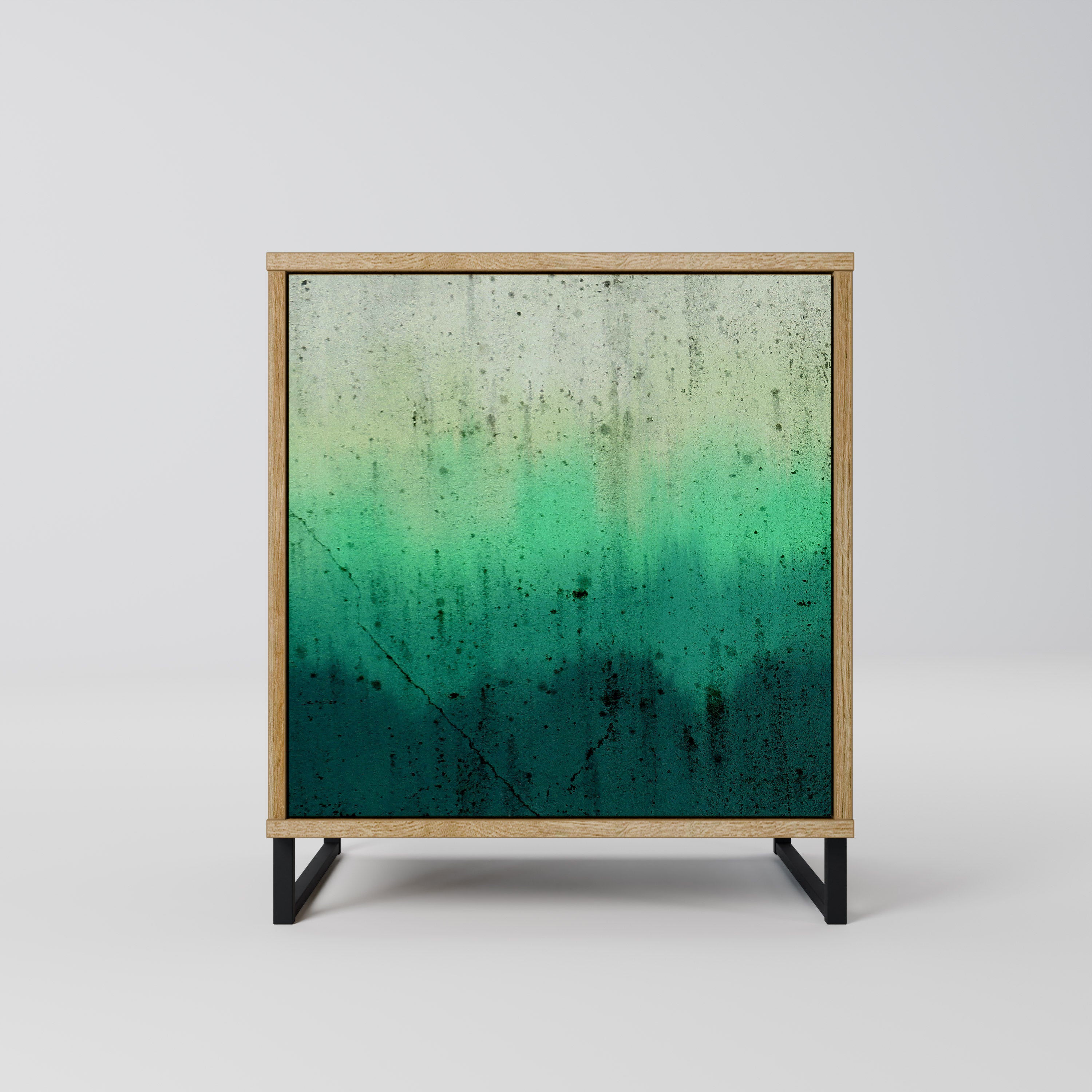 NORTHERN LIGHTS Sideboard mit 1 Tür in Eiche-Optik
