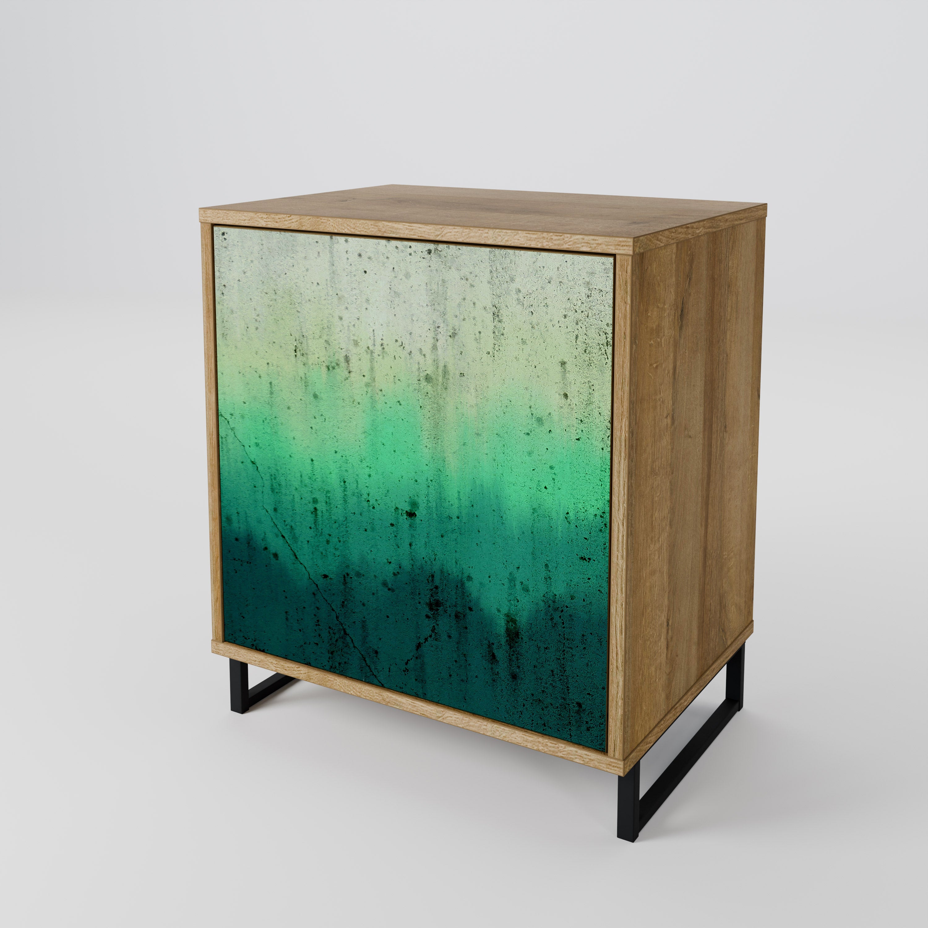 NORTHERN LIGHTS Sideboard mit 1 Tür in Eiche-Optik