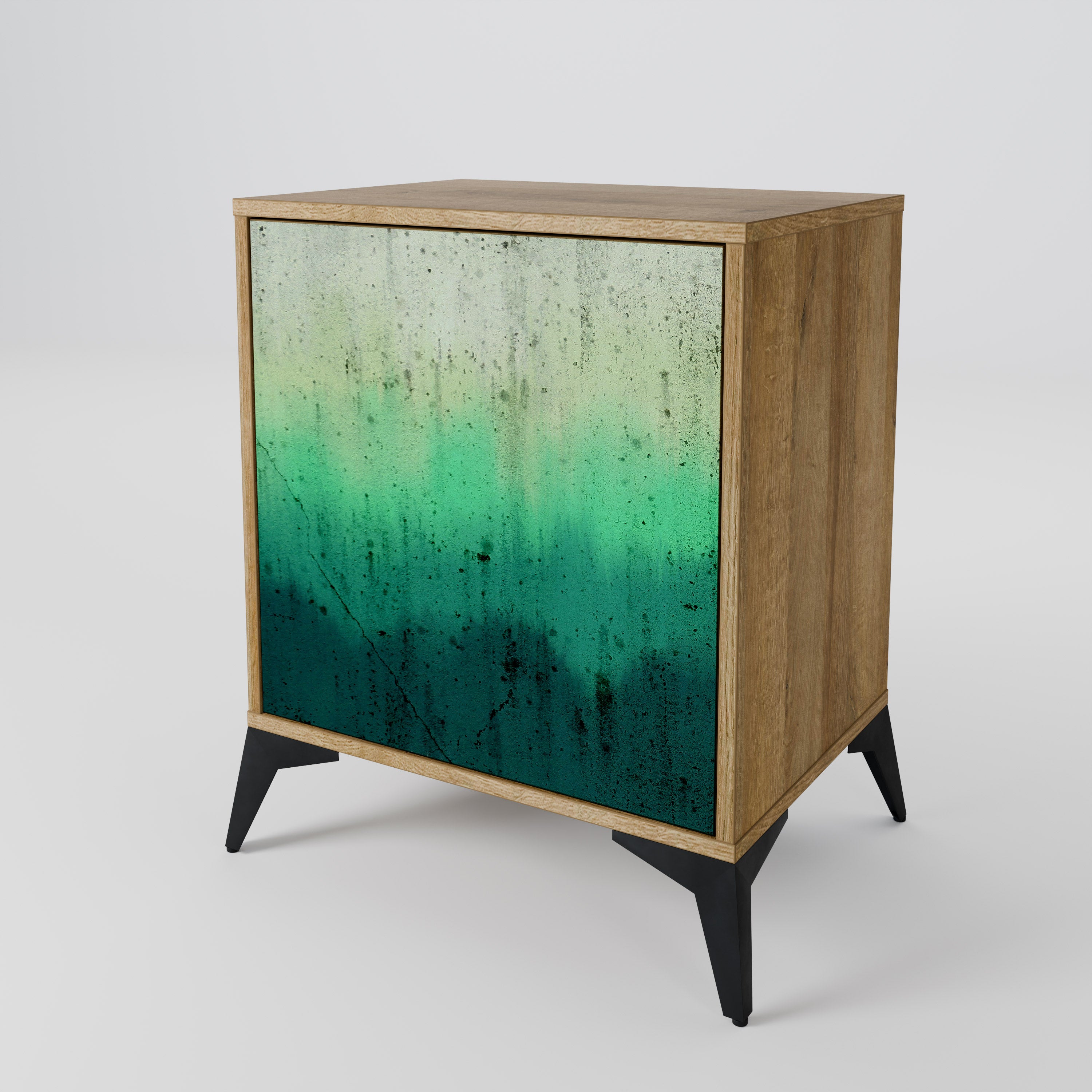 NORTHERN LIGHTS Sideboard mit 1 Tür in Eiche-Optik