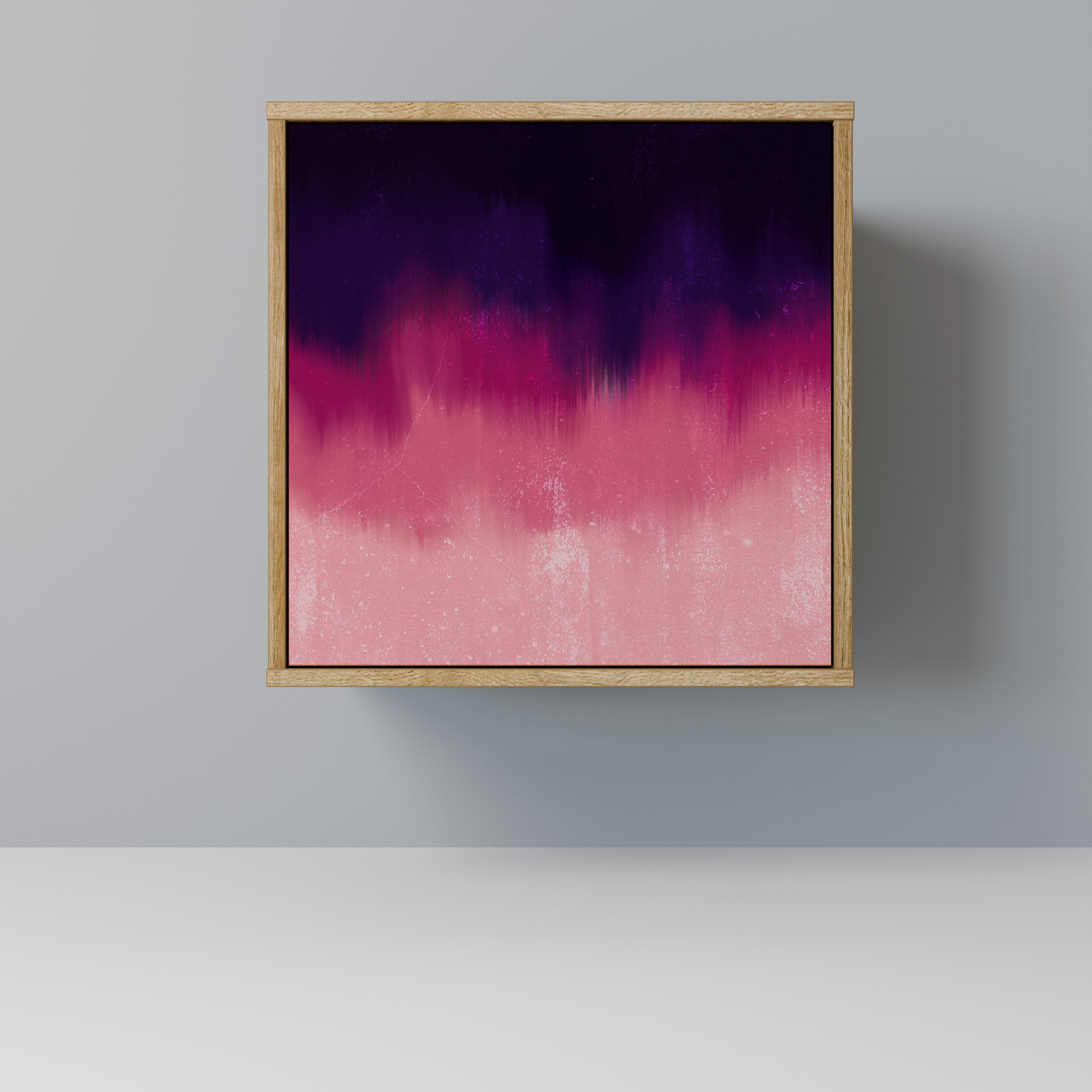 AURORA BOREALIS Sideboard mit 1 Tür in Eiche-Optik