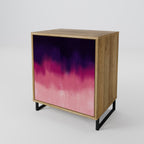 AURORA BOREALIS Sideboard mit 1 Tür in Eiche-Optik