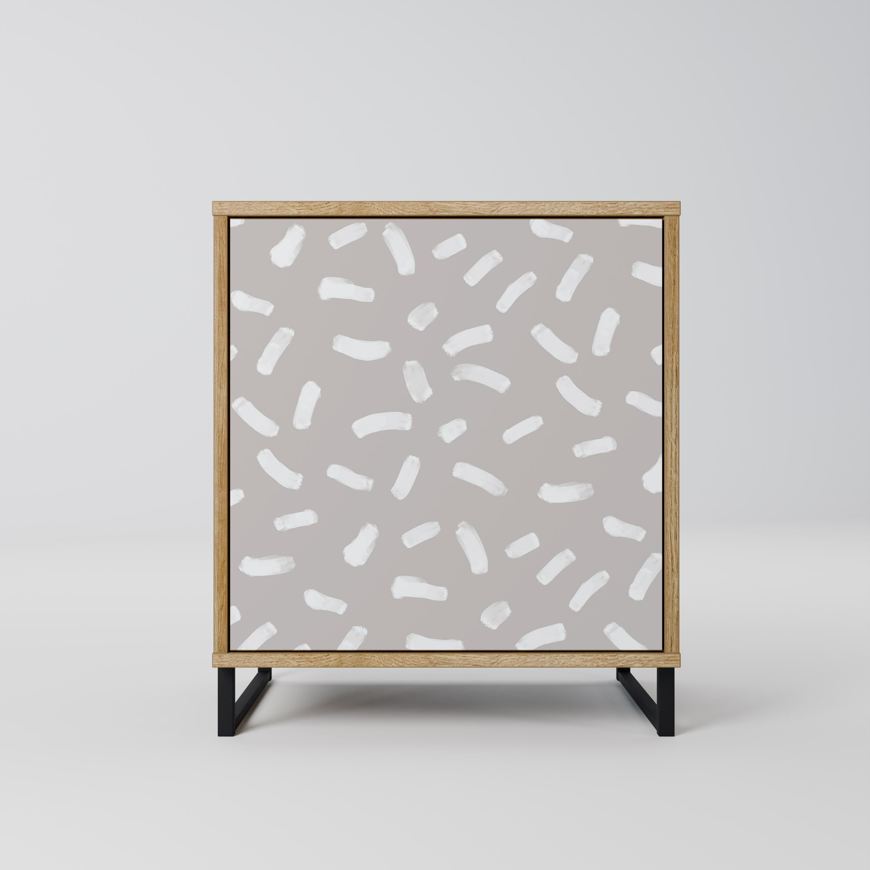 PASSING SECONDS Sideboard mit 1 Tür in Eiche-Optik