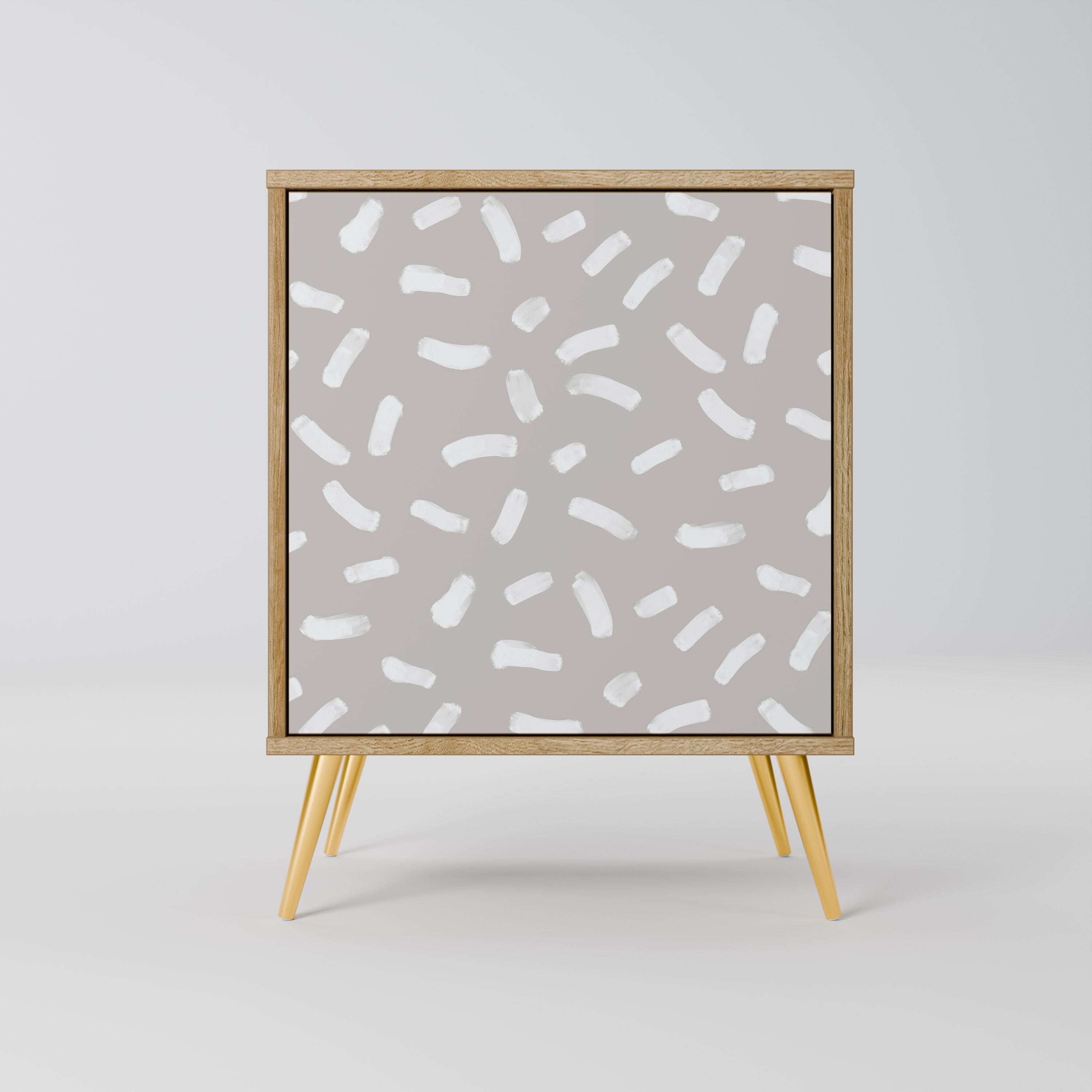 PASSING SECONDS Sideboard mit 1 Tür in Eiche-Optik