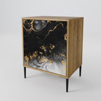 MARBLE OF TOMMORROW Sideboard mit 1 Tür in Eiche-Optik