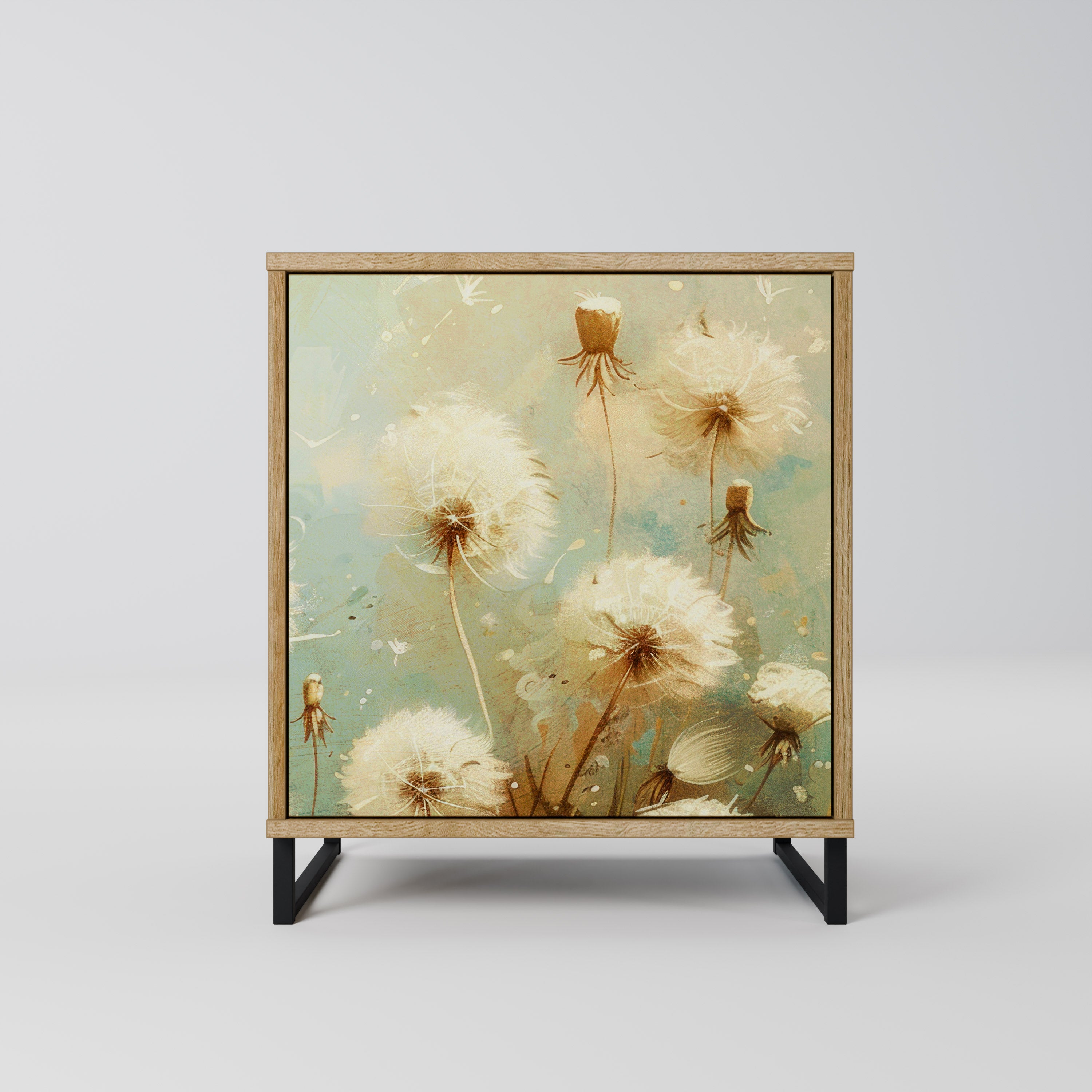 DREAMY MEADOW Sideboard mit 1 Tür in Eiche-Optik
