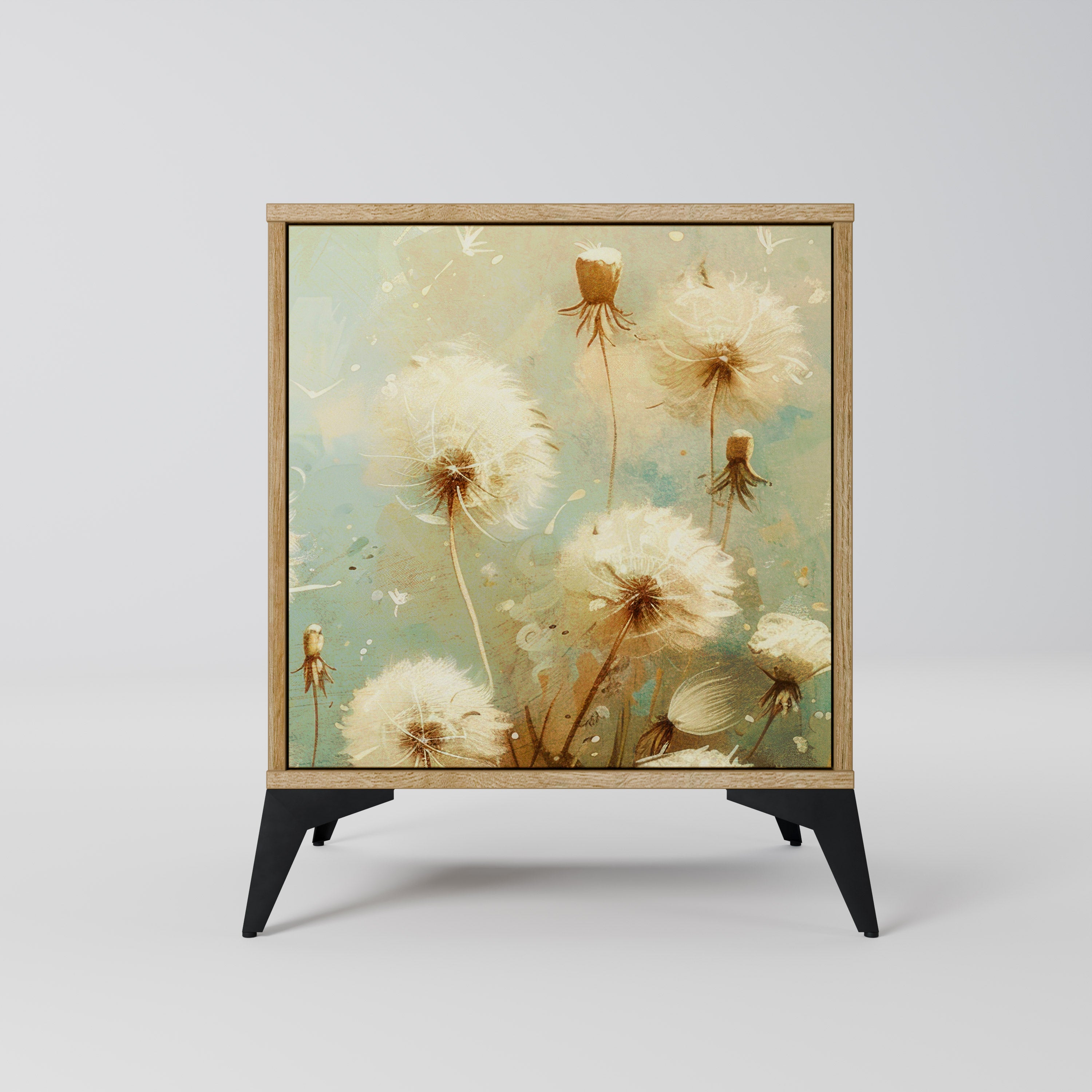DREAMY MEADOW Sideboard mit 1 Tür in Eiche-Optik