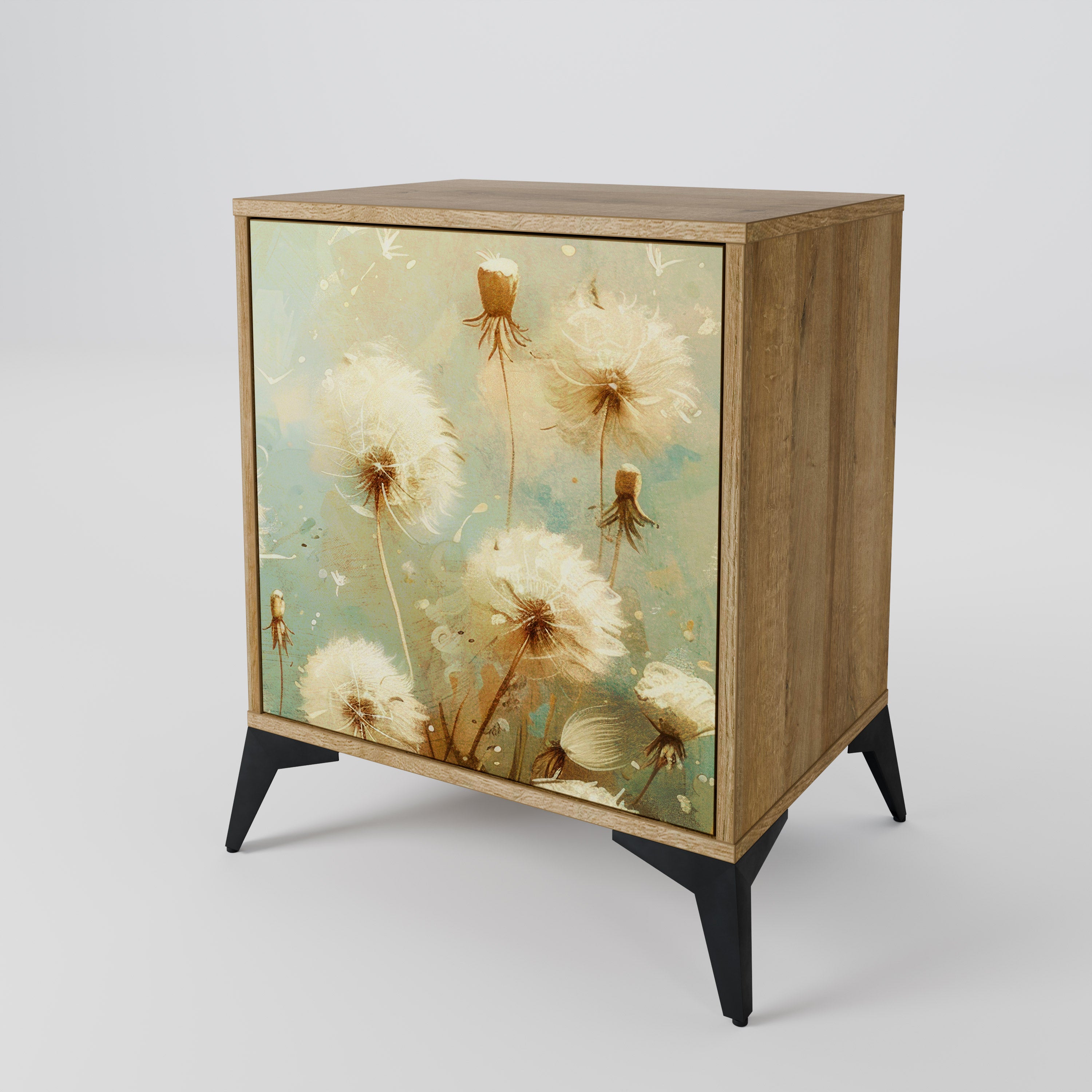 DREAMY MEADOW Sideboard mit 1 Tür in Eiche-Optik
