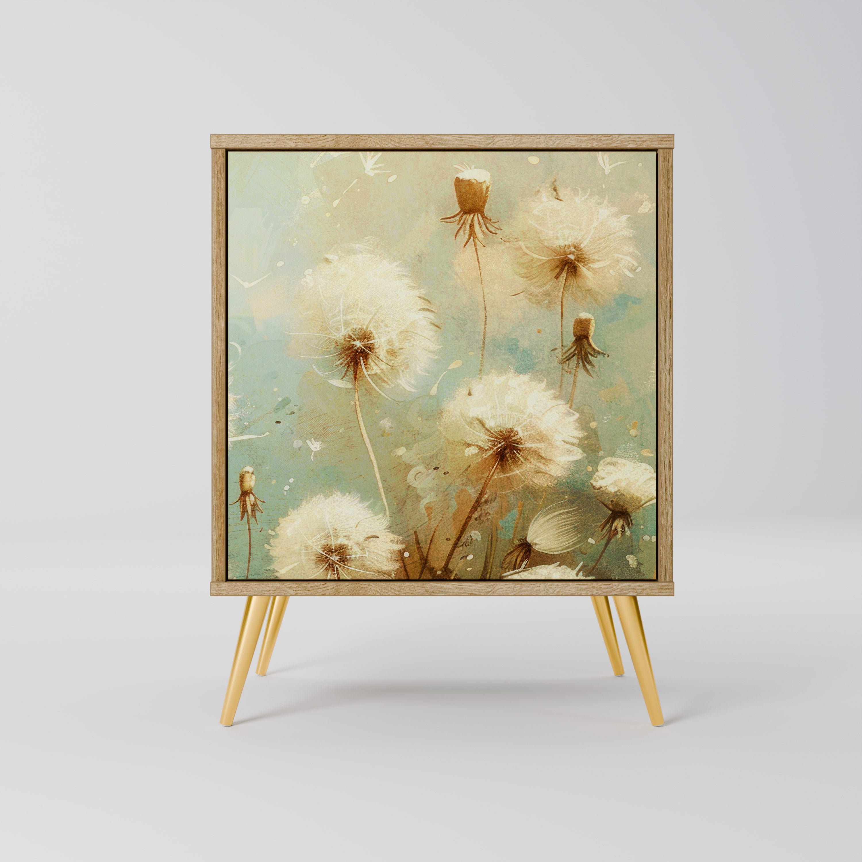 DREAMY MEADOW Sideboard mit 1 Tür in Eiche-Optik