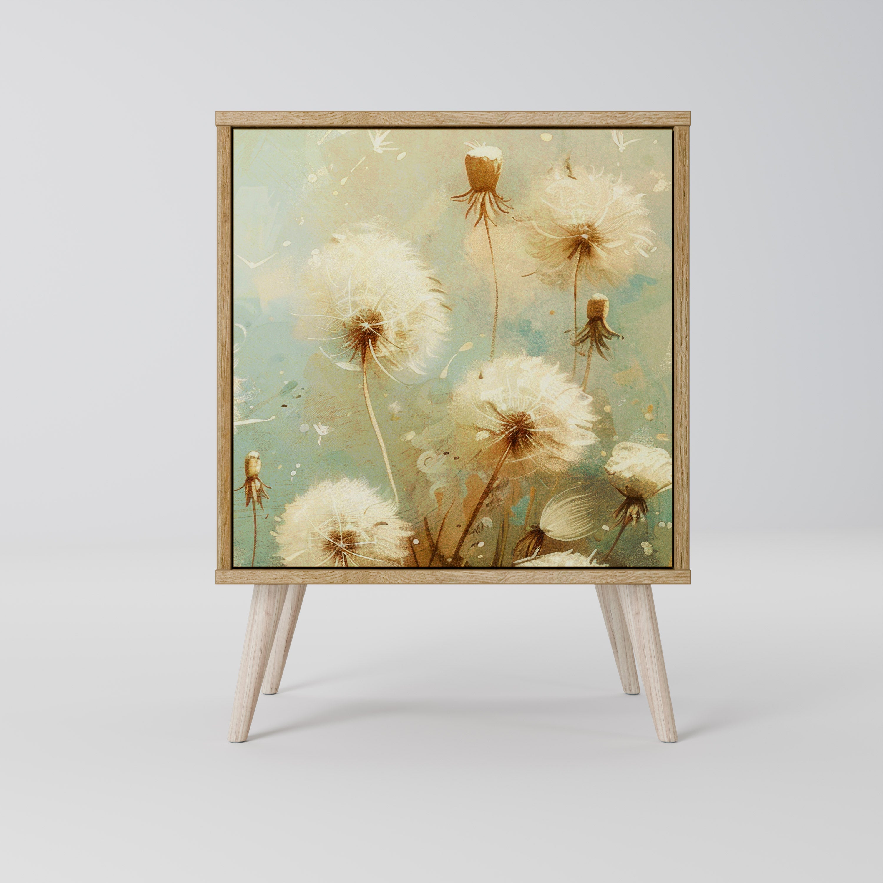 DREAMY MEADOW Sideboard mit 1 Tür in Eiche-Optik