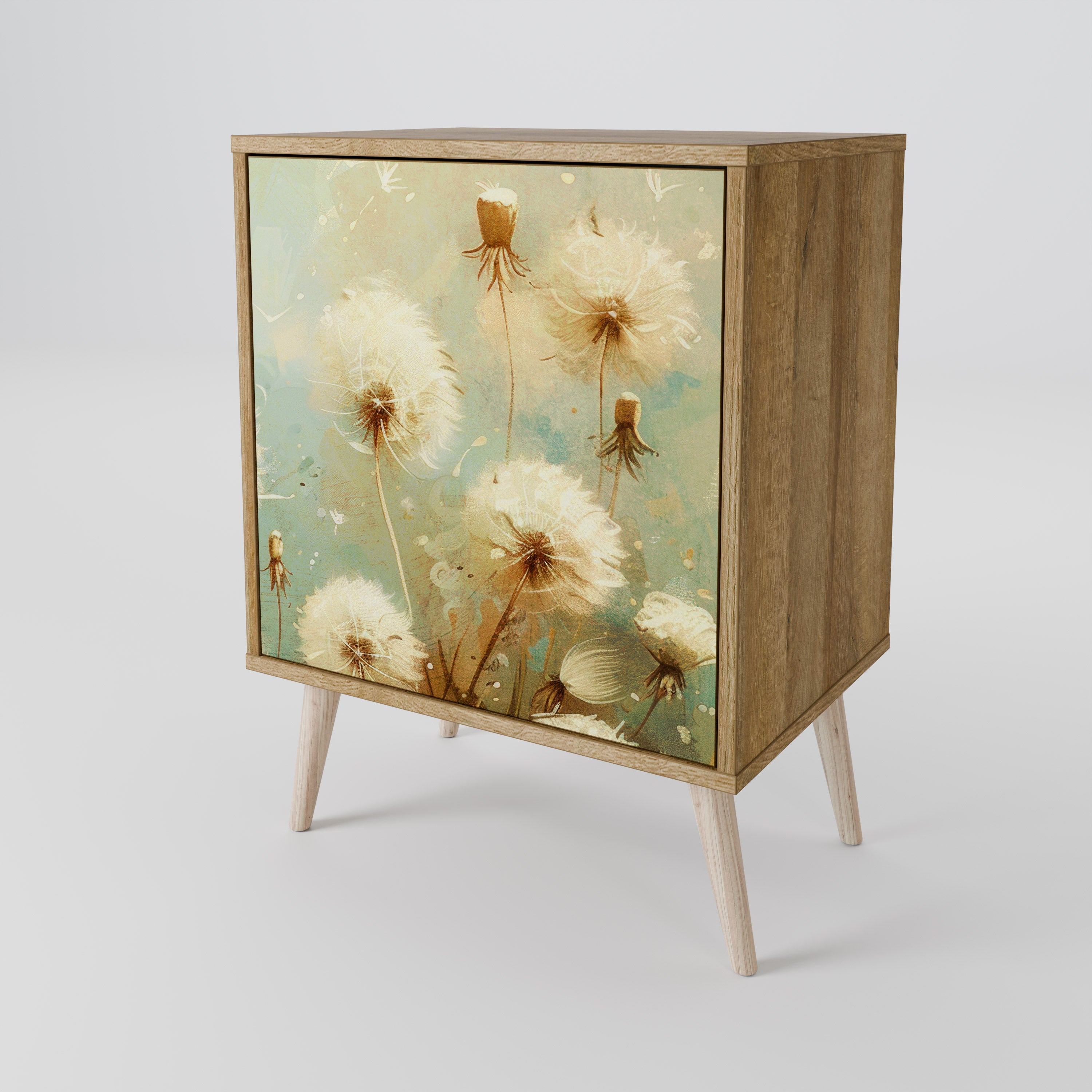 DREAMY MEADOW Sideboard mit 1 Tür in Eiche-Optik