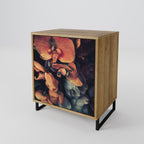 NEVERENDING BLOOM Sideboard mit 1 Tür in Eiche-Optik