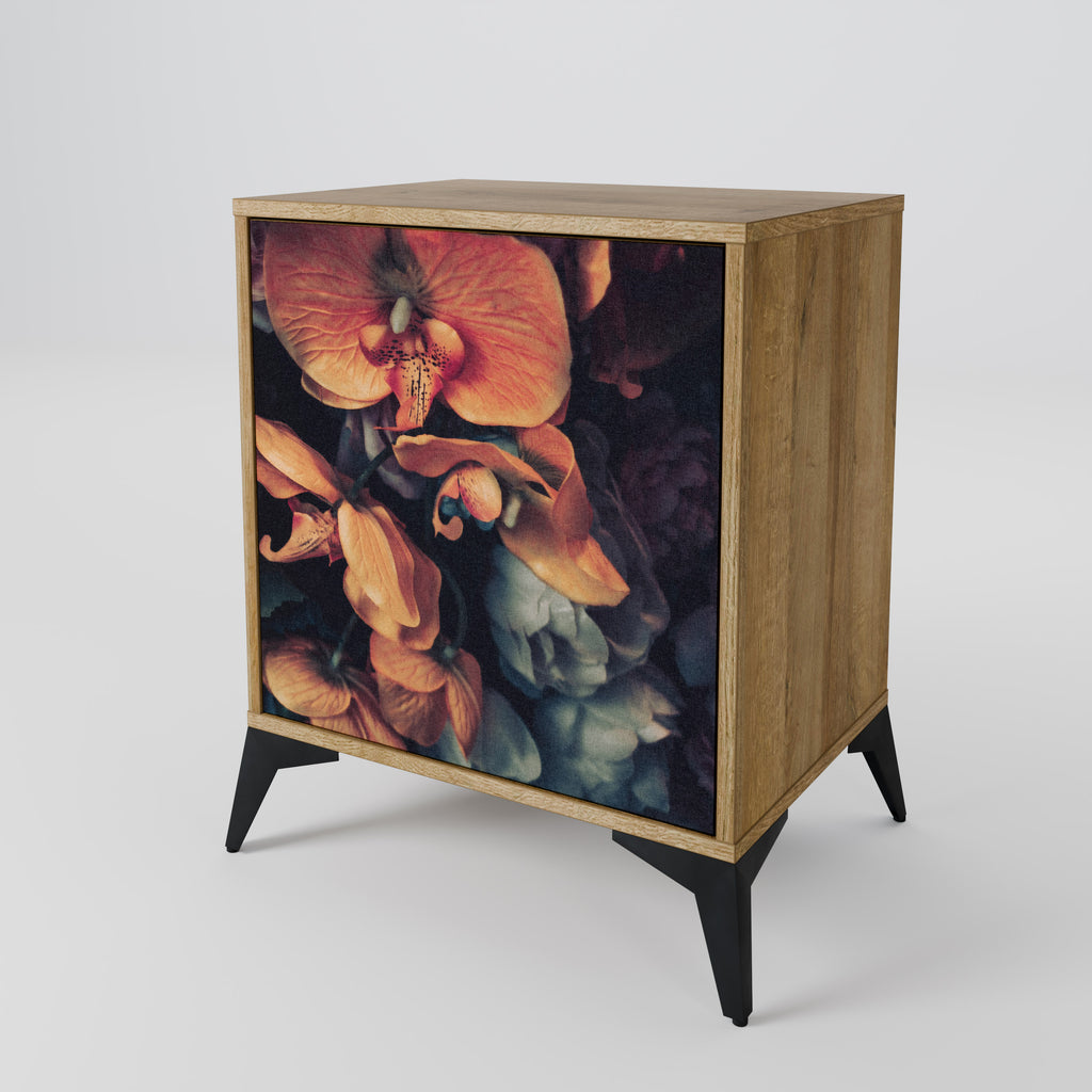 NEVERENDING BLOOM Sideboard mit 1 Tür in Eiche-Optik