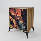NEVERENDING BLOOM Sideboard mit 1 Tür in Eiche-Optik