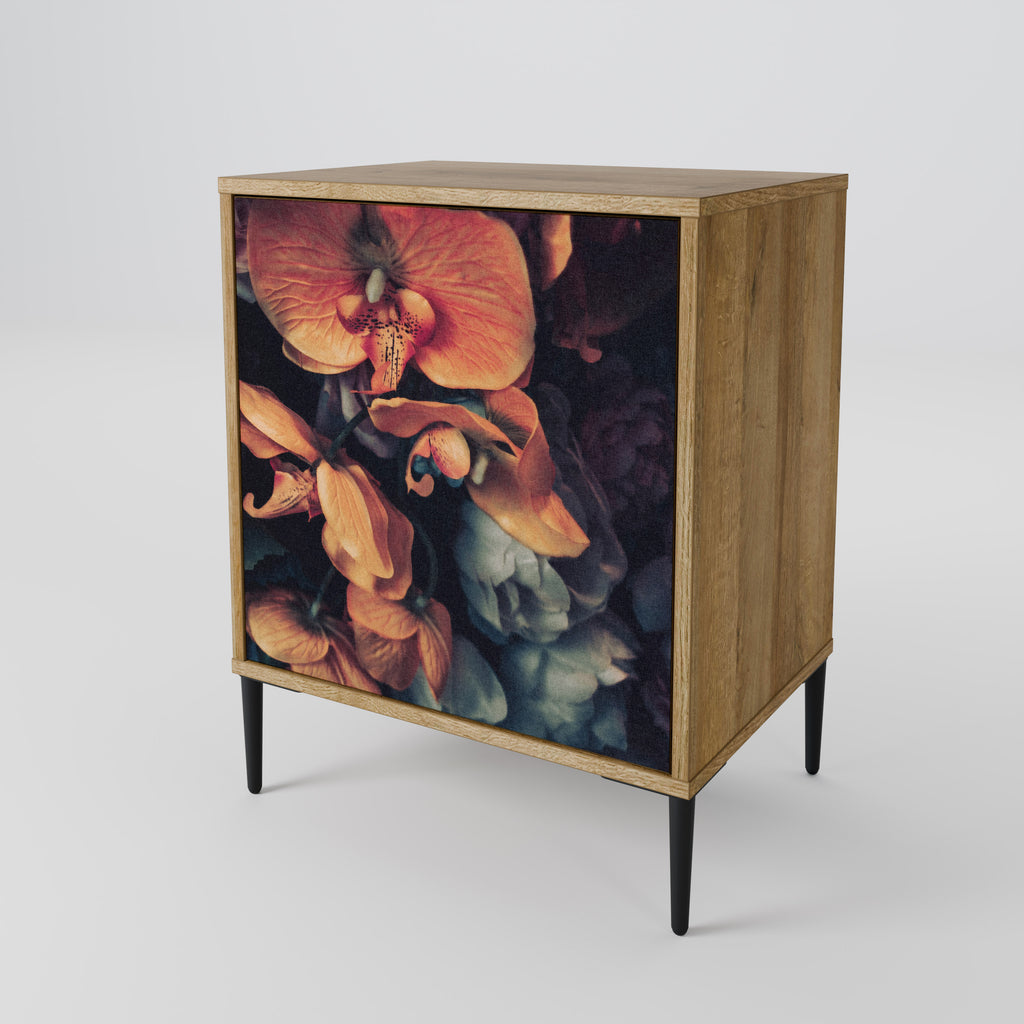 NEVERENDING BLOOM Sideboard mit 1 Tür in Eiche-Optik