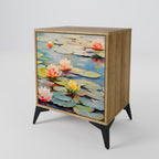 BLOOMING WATERS Sideboard mit 1 Tür in Eiche-Optik