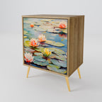 BLOOMING WATERS Sideboard mit 1 Tür in Eiche-Optik