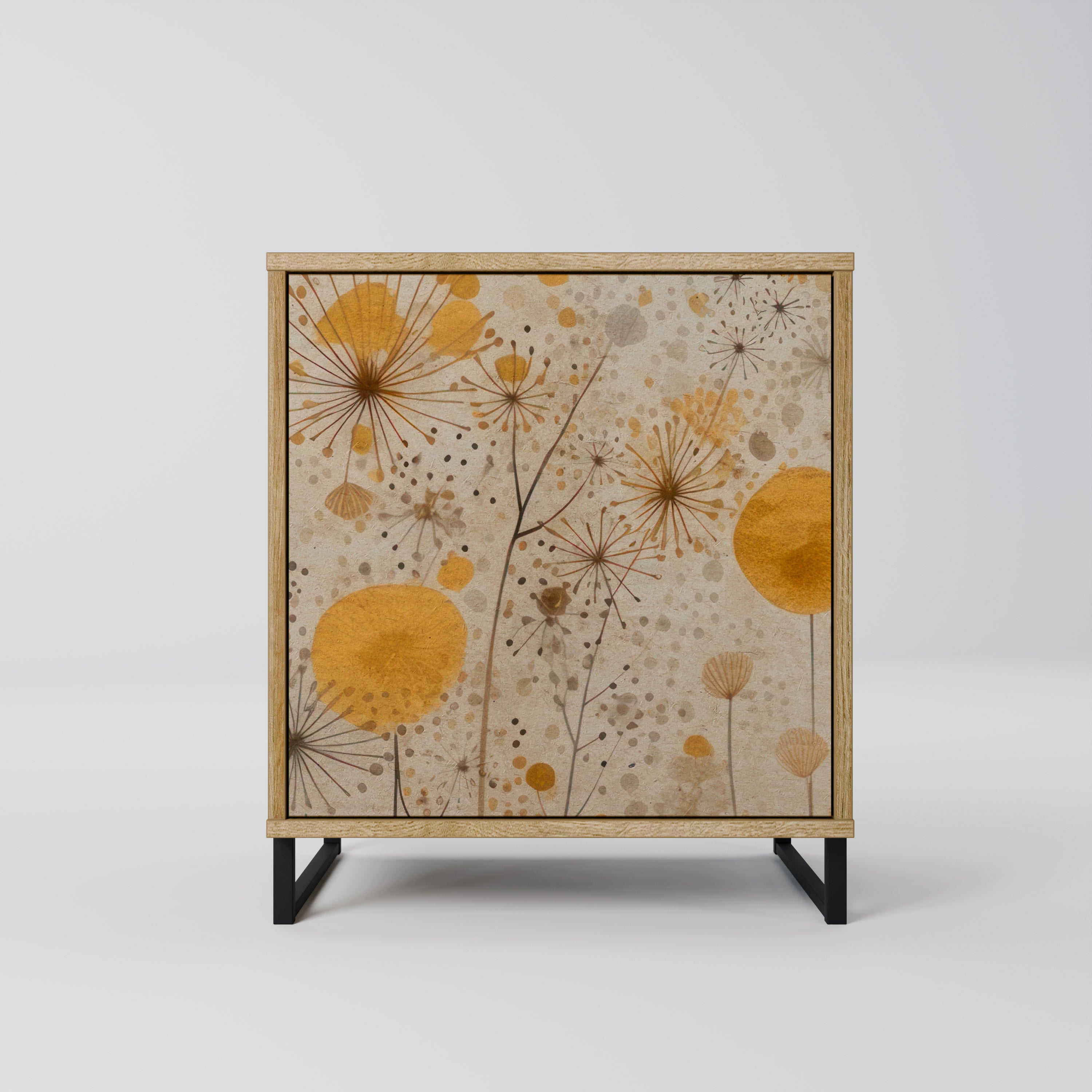 MORNING GLADE Sideboard mit 1 Tür in Eiche-Optik