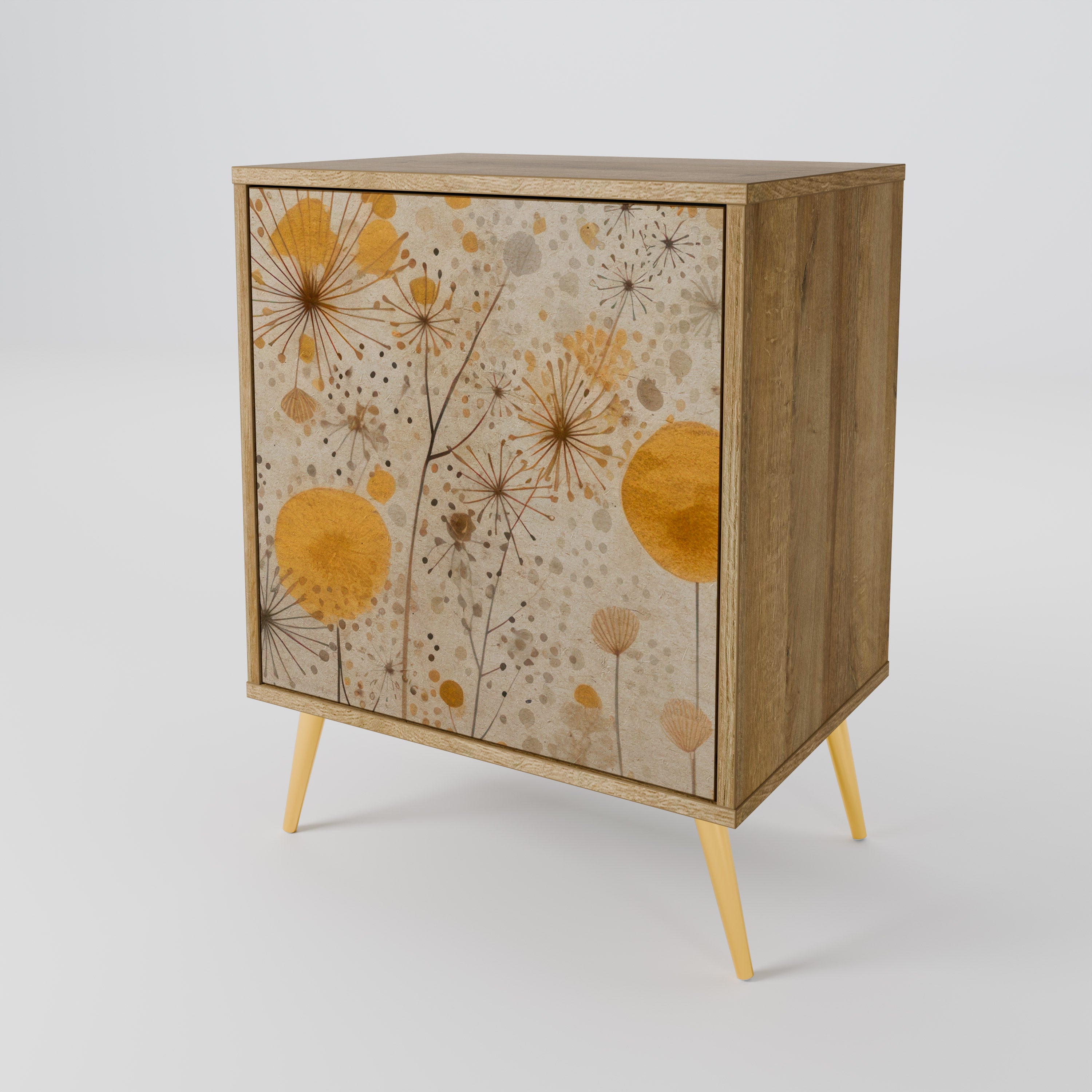 MORNING GLADE Sideboard mit 1 Tür in Eiche-Optik