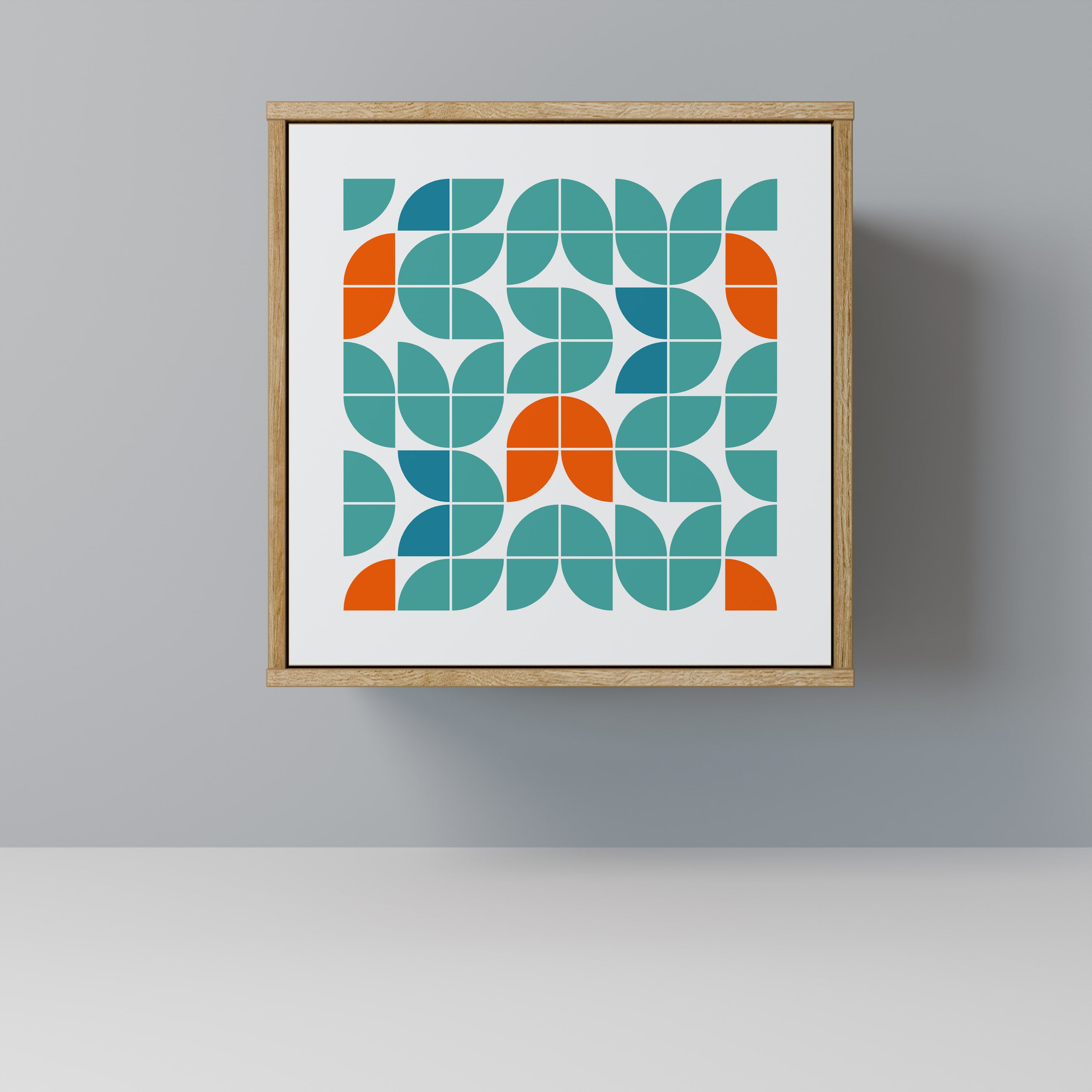 BE THE CHANGE Sideboard mit 1 Tür in Eiche-Optik