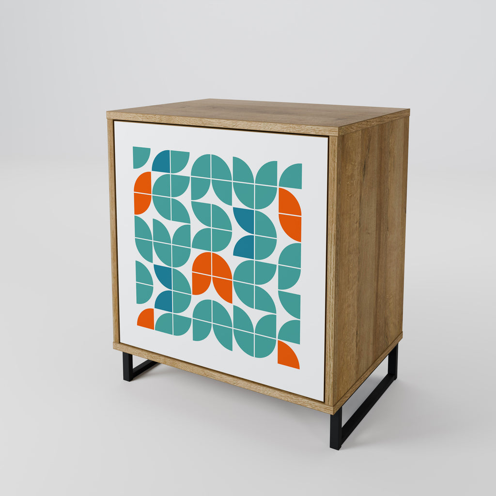 BE THE CHANGE Sideboard mit 1 Tür in Eiche-Optik