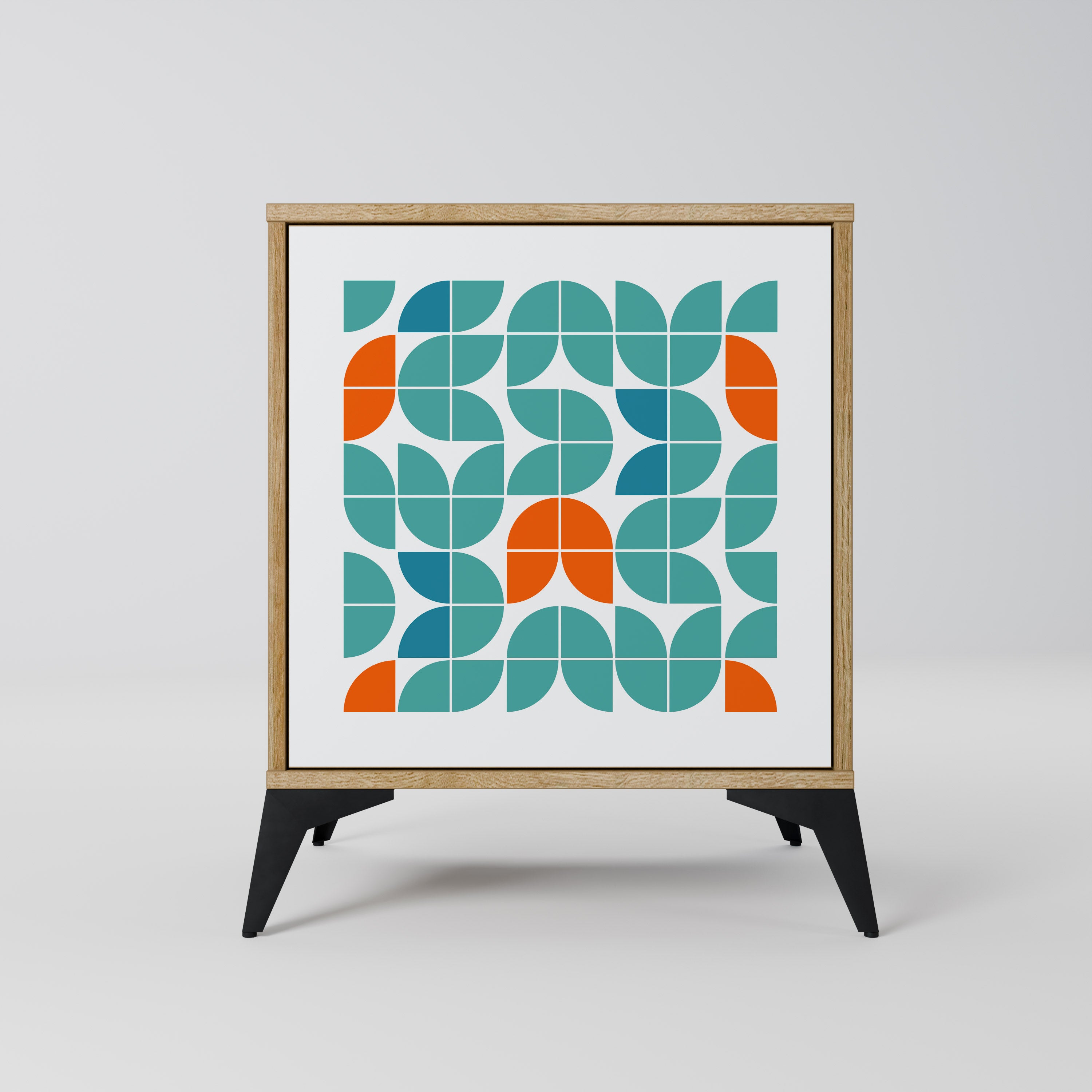 BE THE CHANGE Sideboard mit 1 Tür in Eiche-Optik