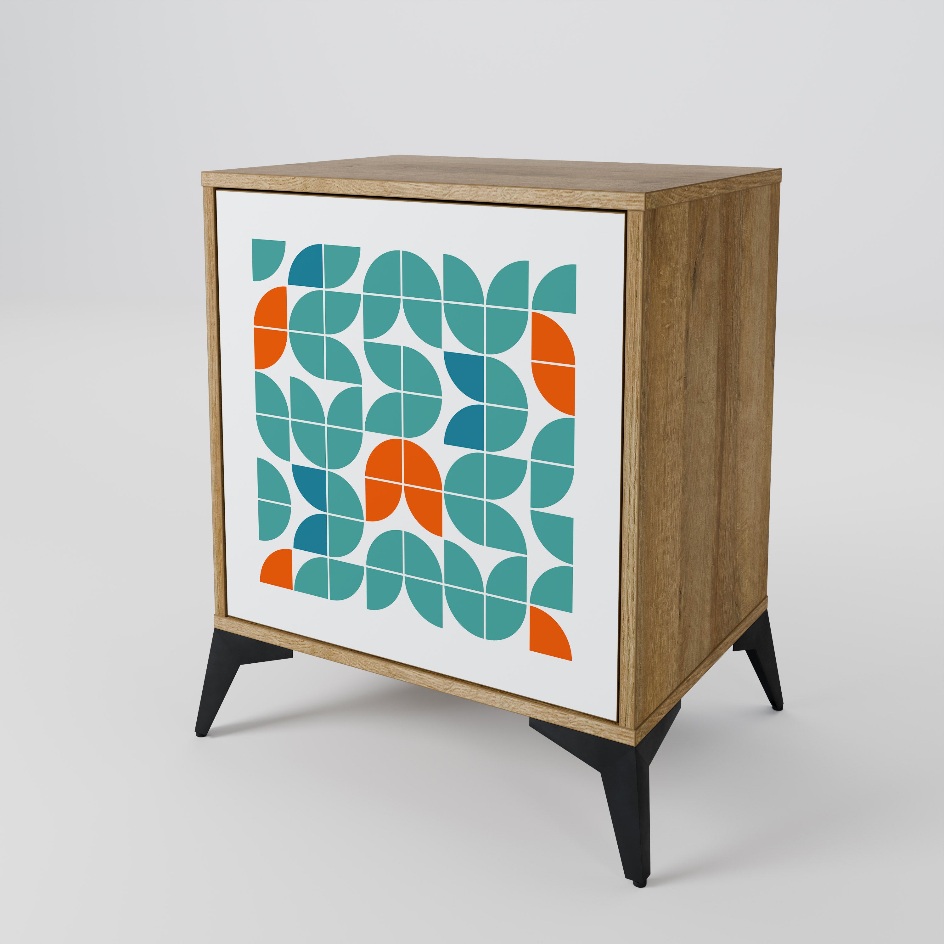 BE THE CHANGE Sideboard mit 1 Tür in Eiche-Optik