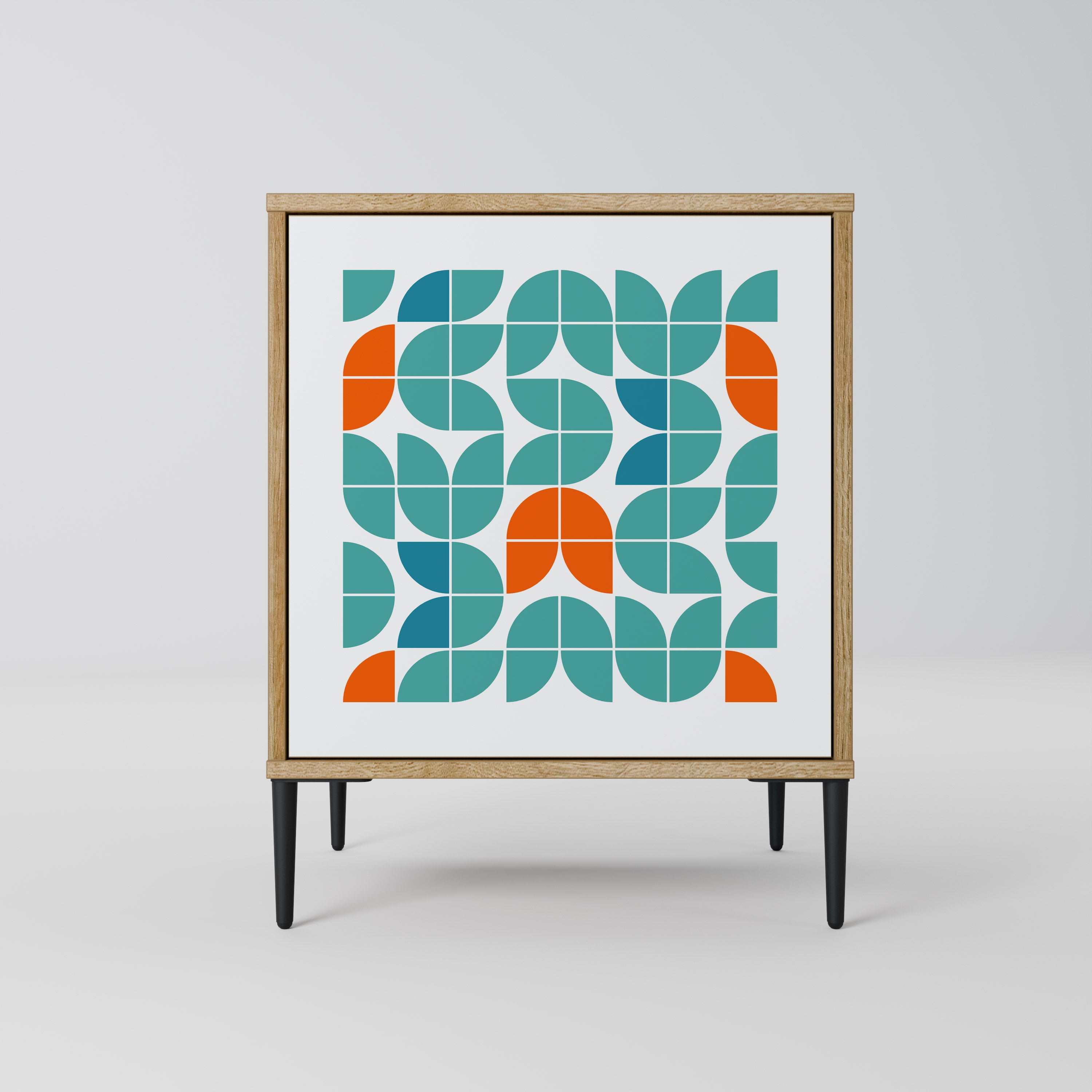 BE THE CHANGE Sideboard mit 1 Tür in Eiche-Optik