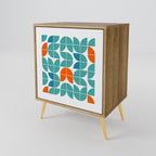 BE THE CHANGE Sideboard mit 1 Tür in Eiche-Optik