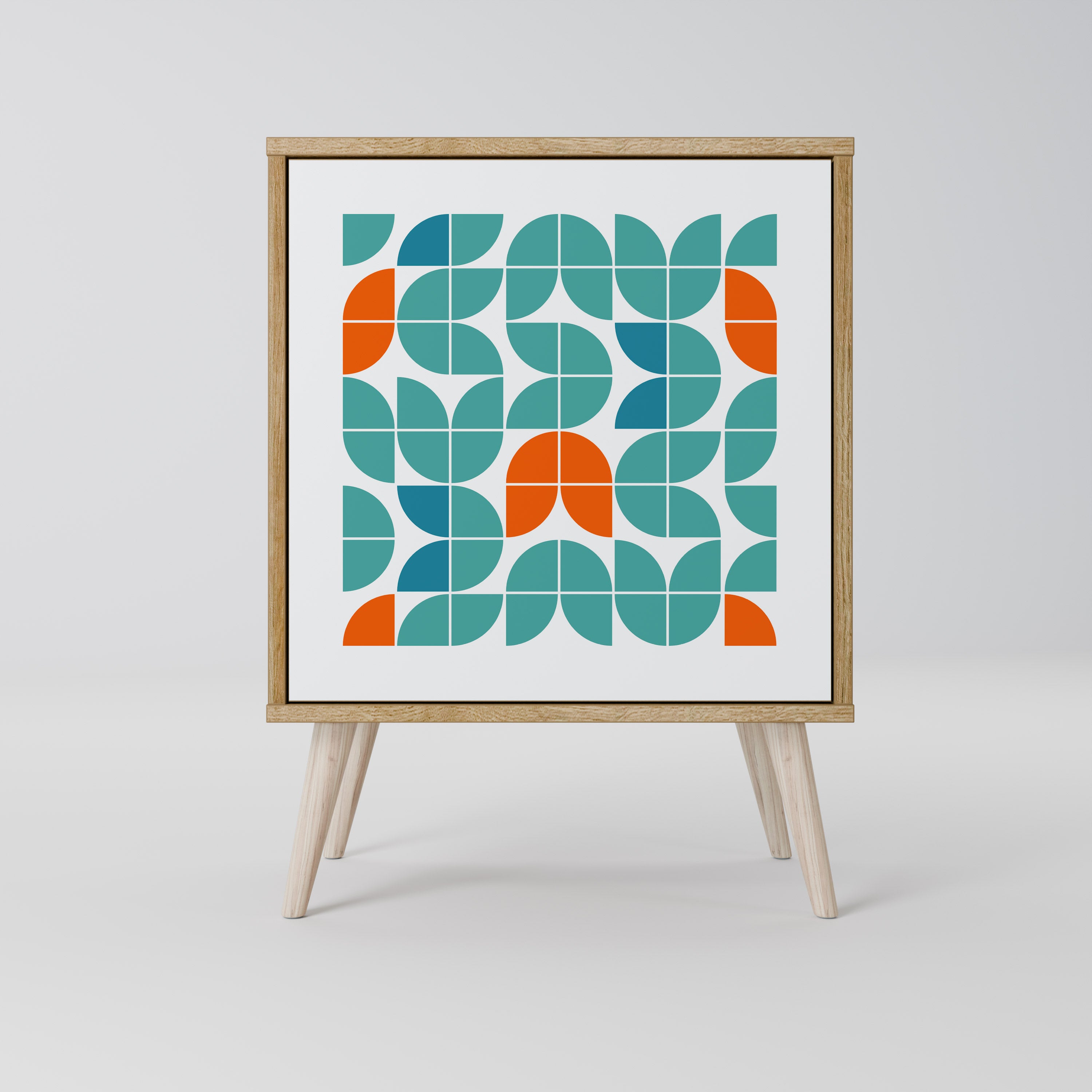 BE THE CHANGE Sideboard mit 1 Tür in Eiche-Optik