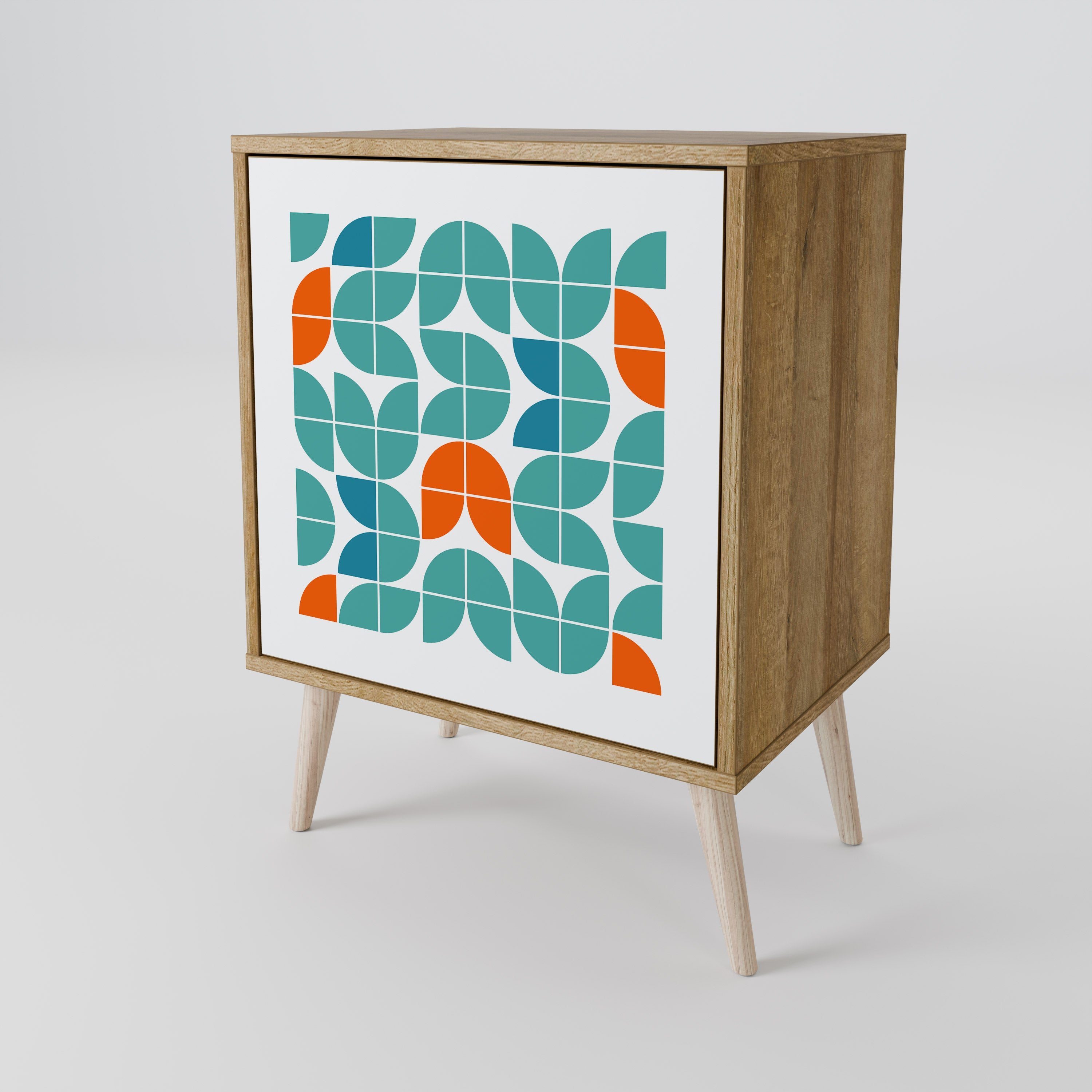 BE THE CHANGE Sideboard mit 1 Tür in Eiche-Optik