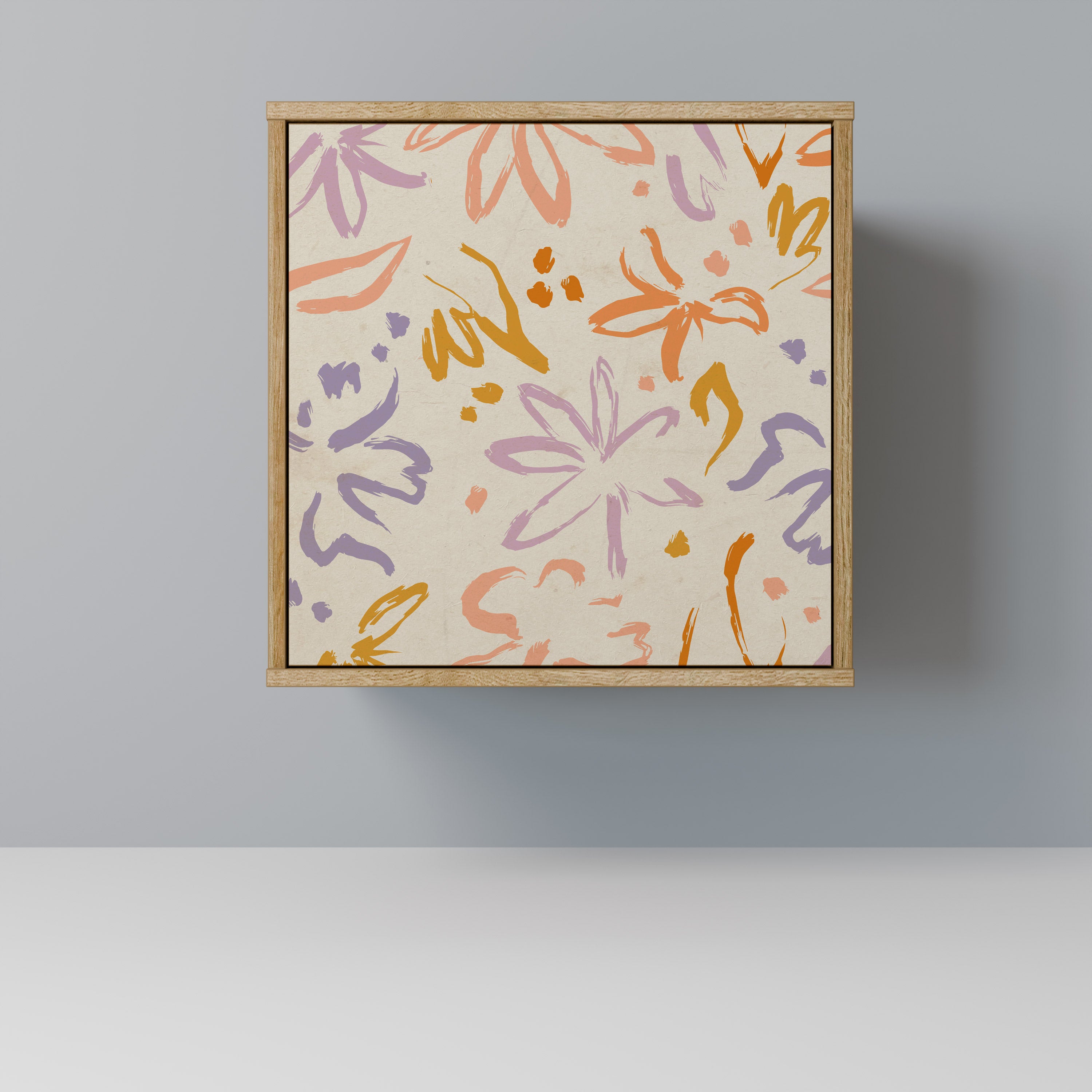 SPRING WHIMSY Sideboard mit 1 Tür in Eiche-Optik