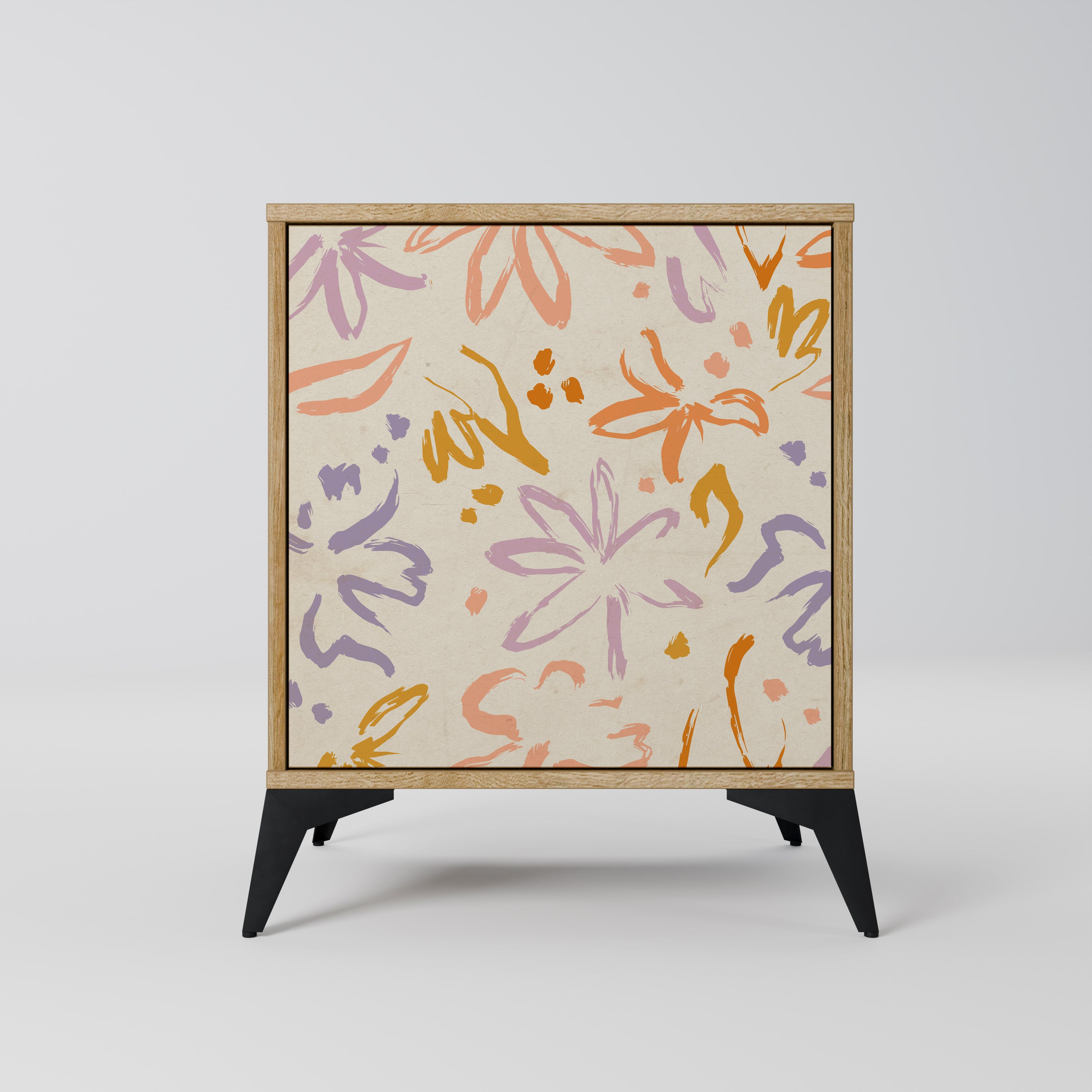 SPRING WHIMSY Sideboard mit 1 Tür in Eiche-Optik