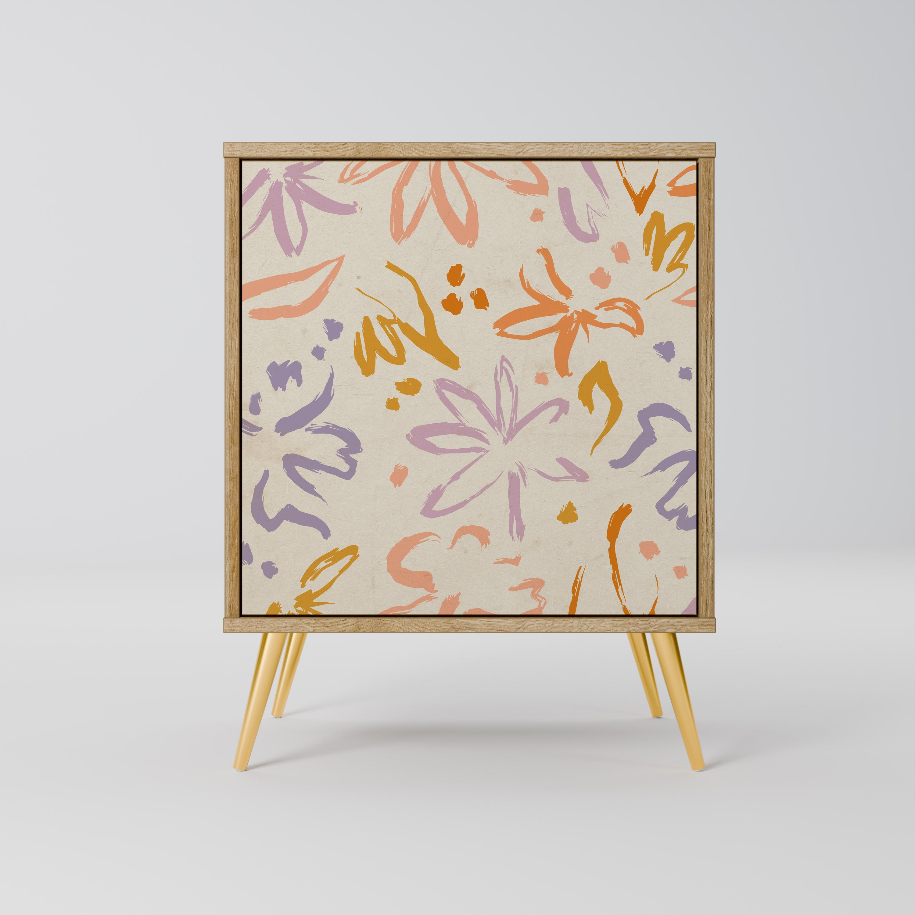 SPRING WHIMSY Sideboard mit 1 Tür in Eiche-Optik