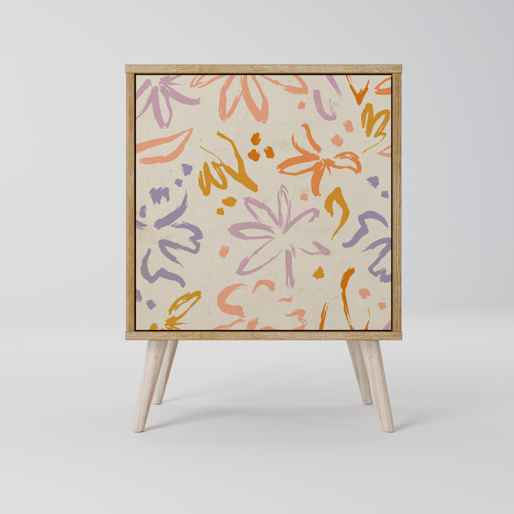 SPRING WHIMSY Sideboard mit 1 Tür in Eiche-Optik