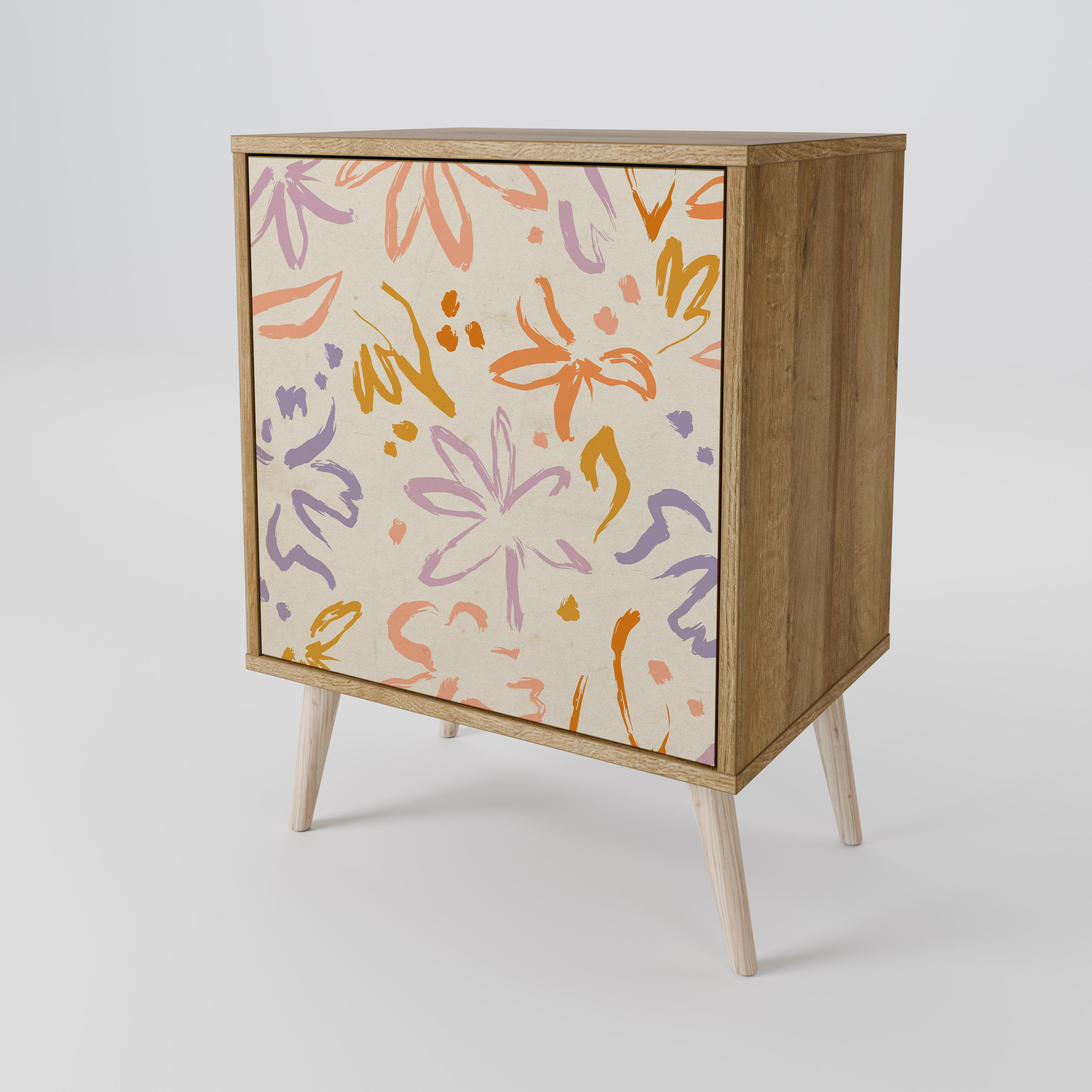 SPRING WHIMSY Sideboard mit 1 Tür in Eiche-Optik
