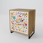 FLORAL COMBINATION Sideboard mit 1 Tür in Eiche-Optik